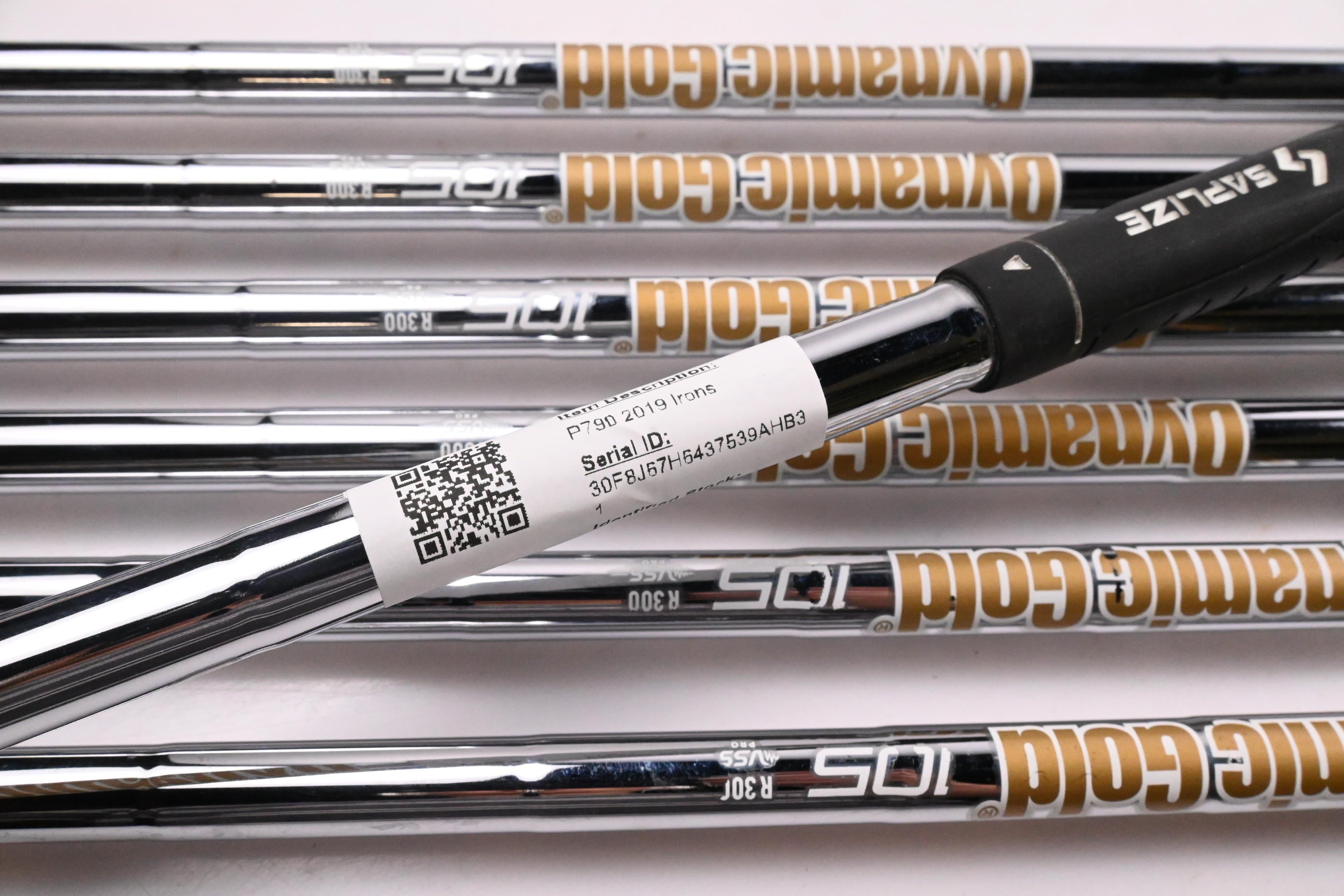 Taylormade P790 2019 Irons / 4-PW / Regular Flex Dynamic Gold 105 R300 Shafts