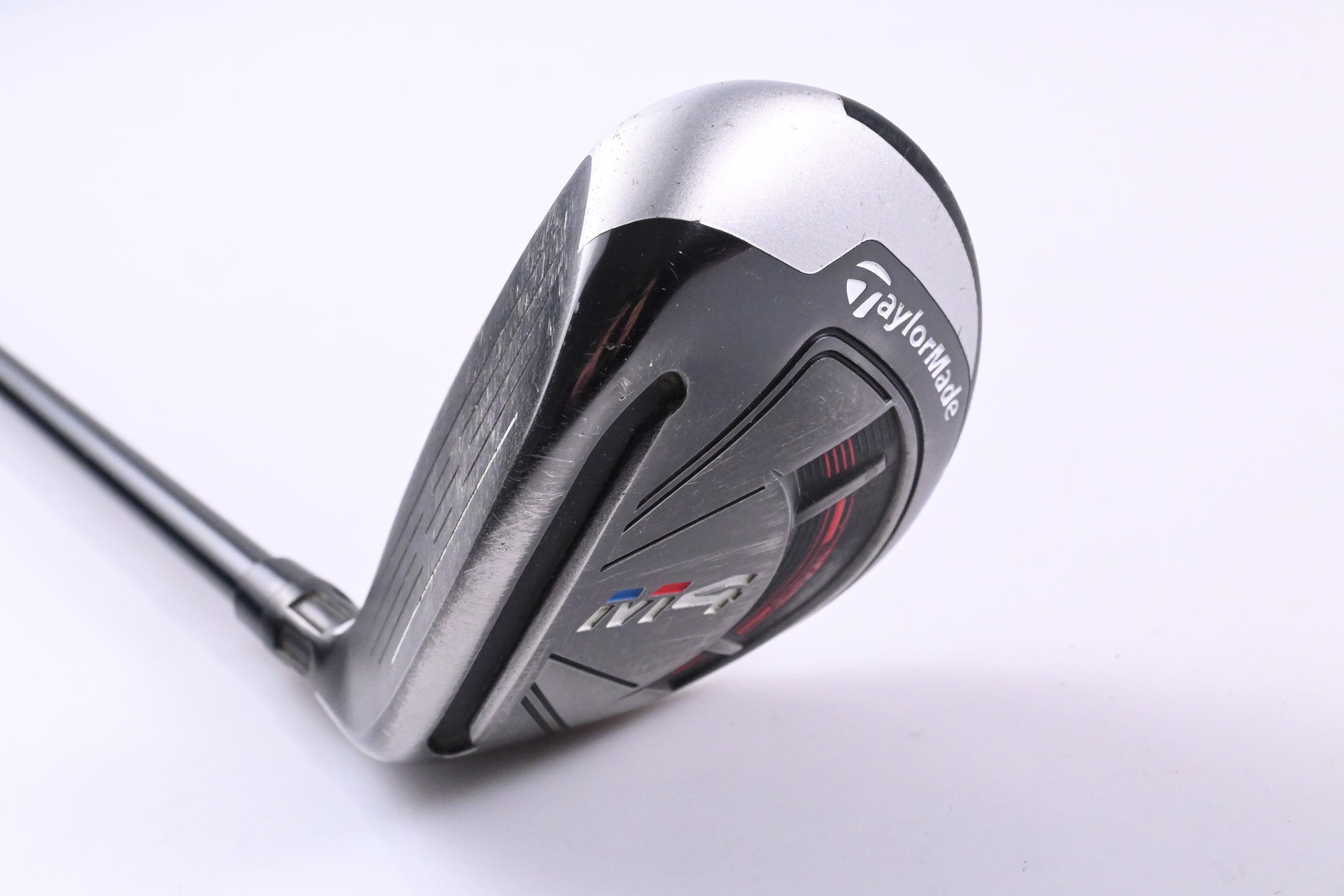 Left Hand Taylormade M4 #4 Hybrid / 22 Degree / Regular Flex Fujikura Atmos 6