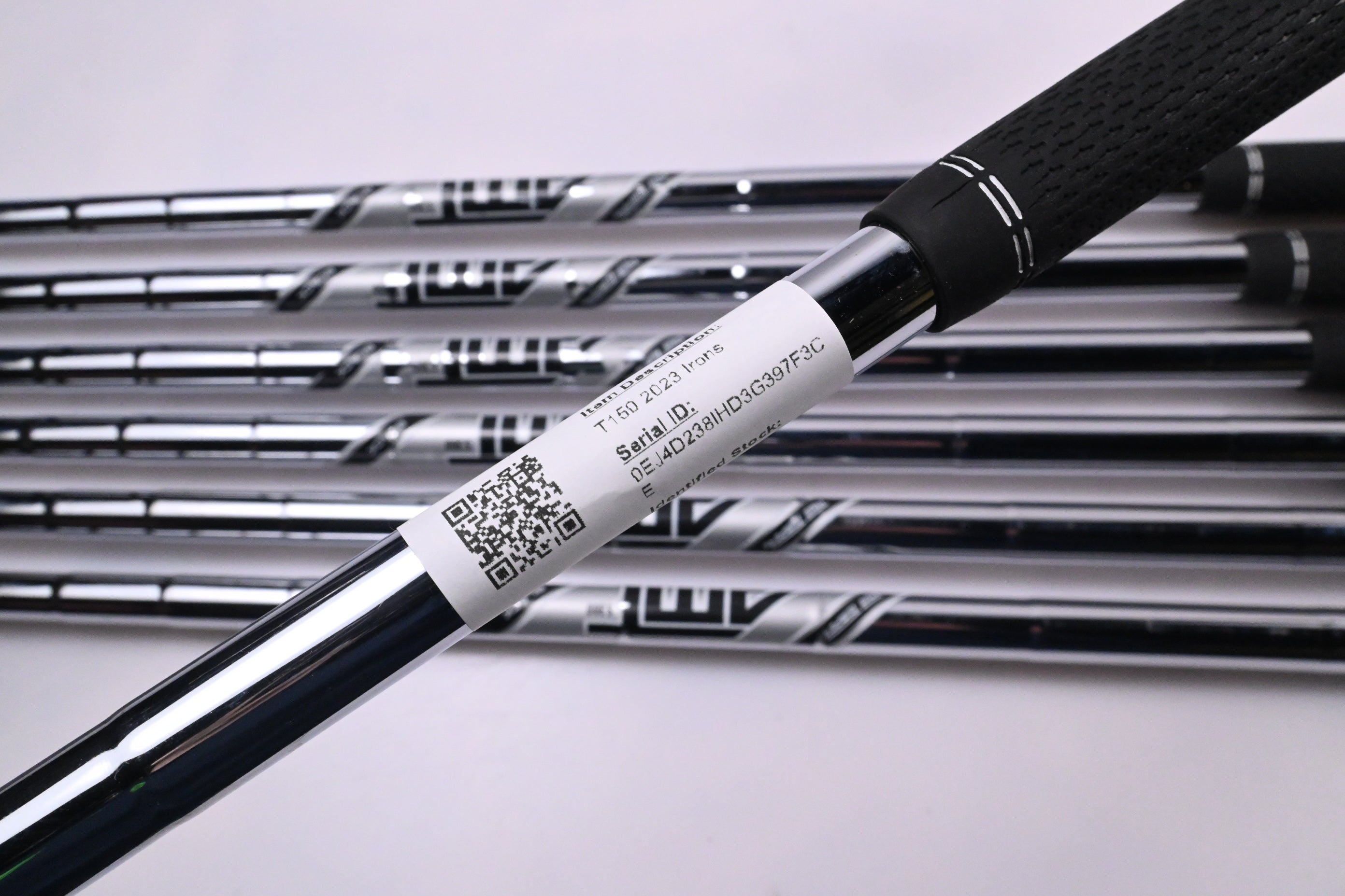 Titleist T150 2023 Irons / 4-PW / Stiff Flex AMT Black S300 Shafts