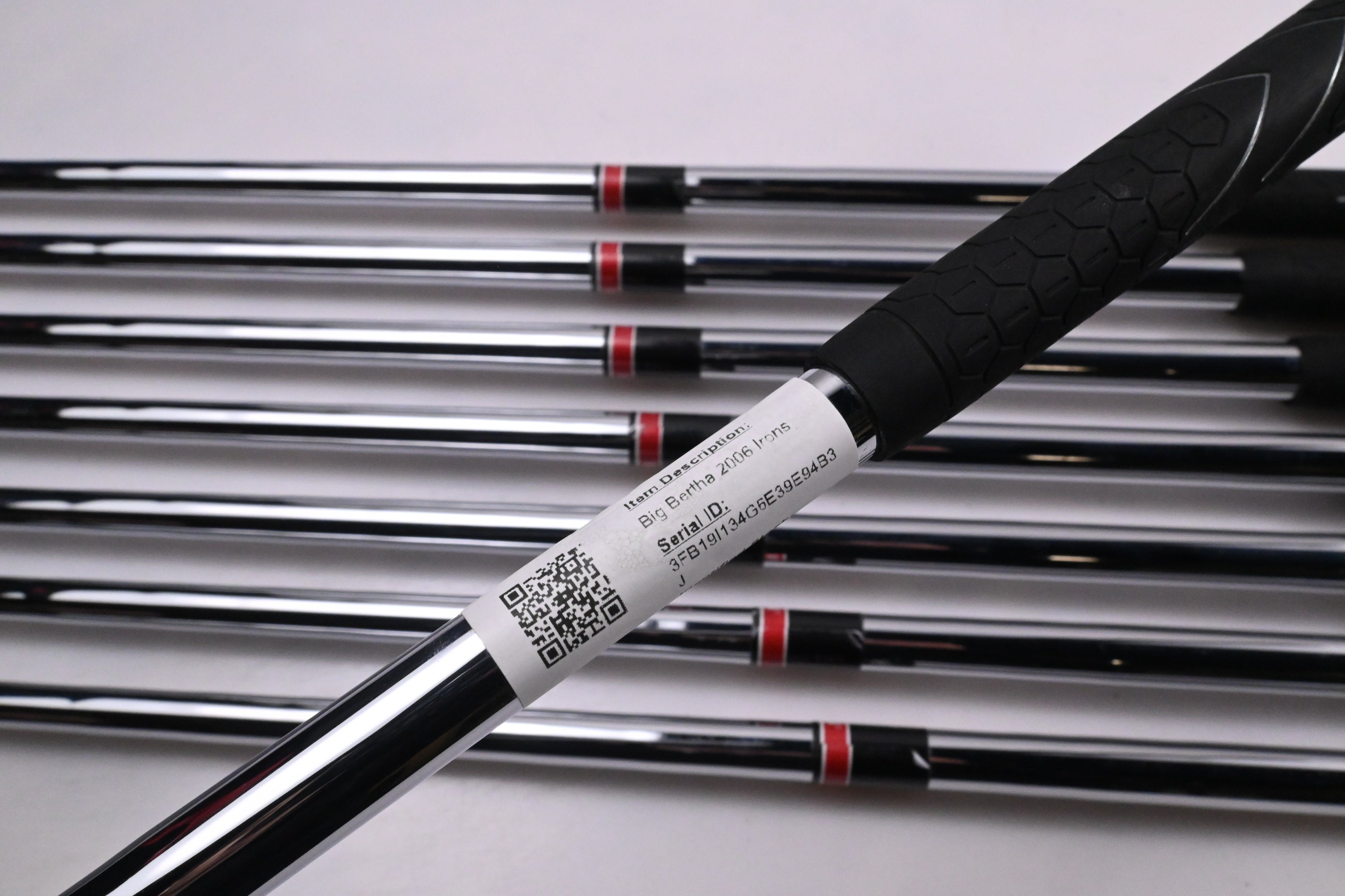 Callaway Big Bertha 2006 Irons / 4-PW+SW / Uniflex Callaway Big Bertha Shafts