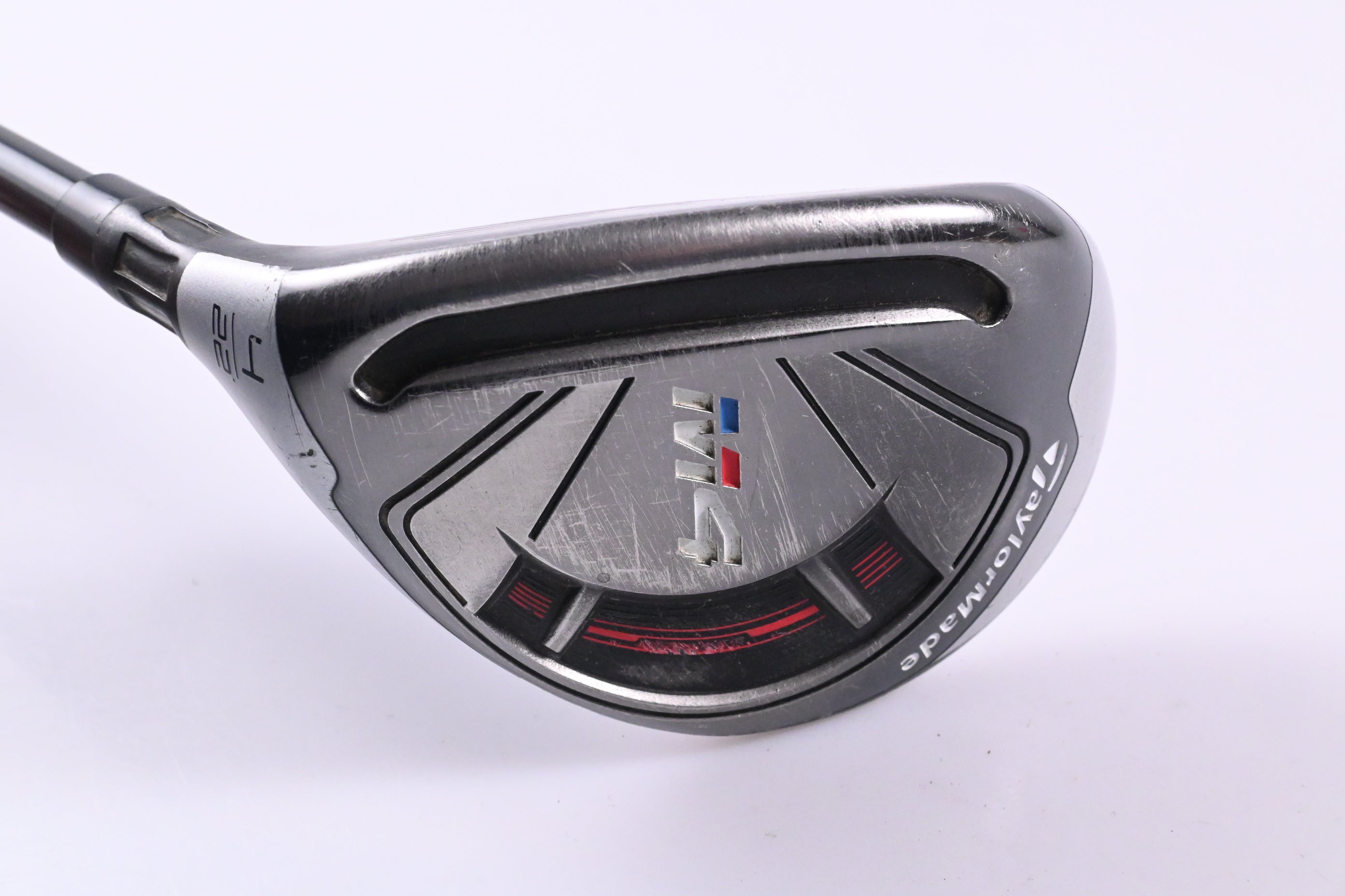 Left Hand Taylormade M4 #4 Hybrid / 22 Degree / Regular Flex Fujikura Atmos 6
