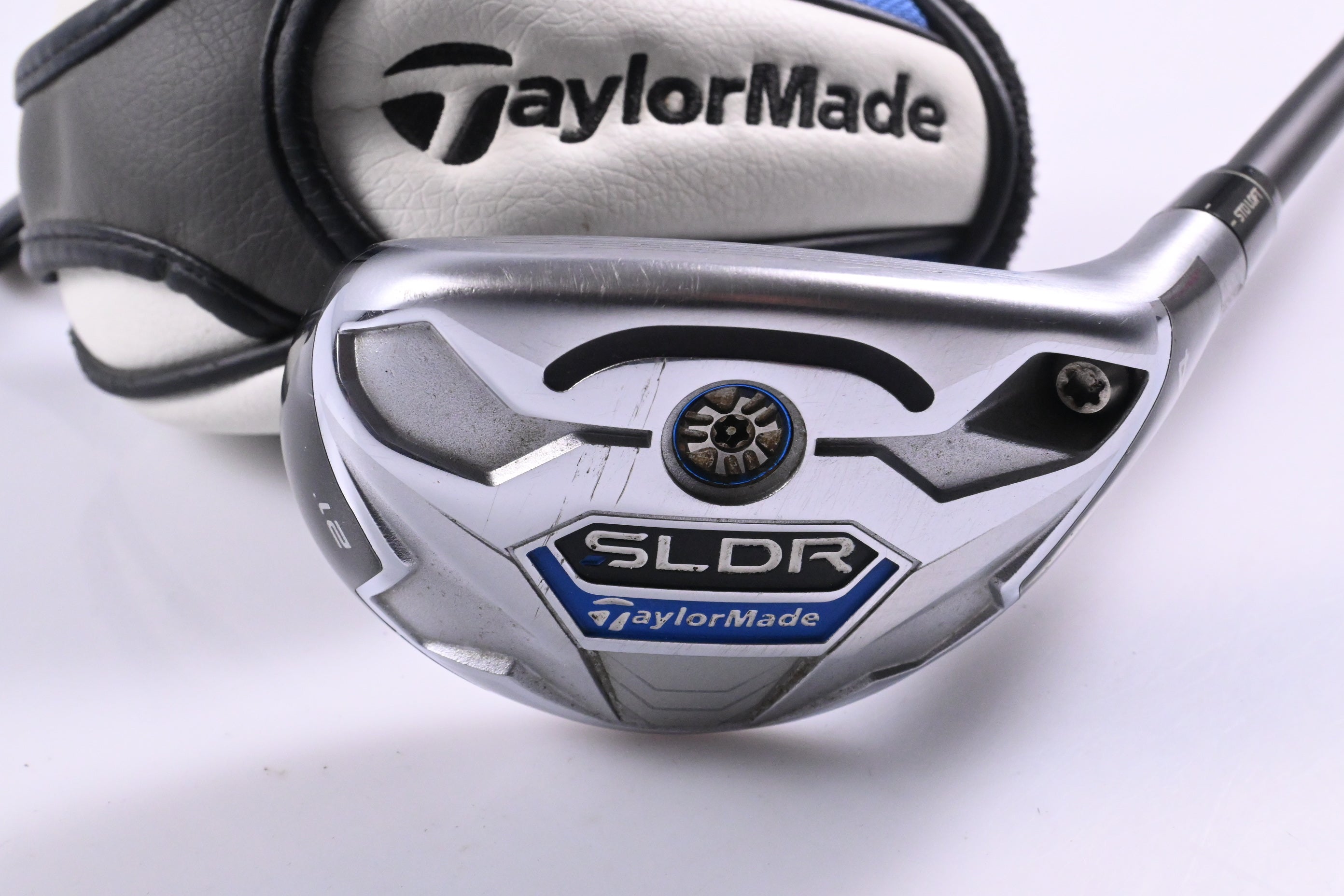 Taylormade SLDR #4 Hybrid / 21 Degree / Stiff Flex Fujikura Speeder 82 Shaft