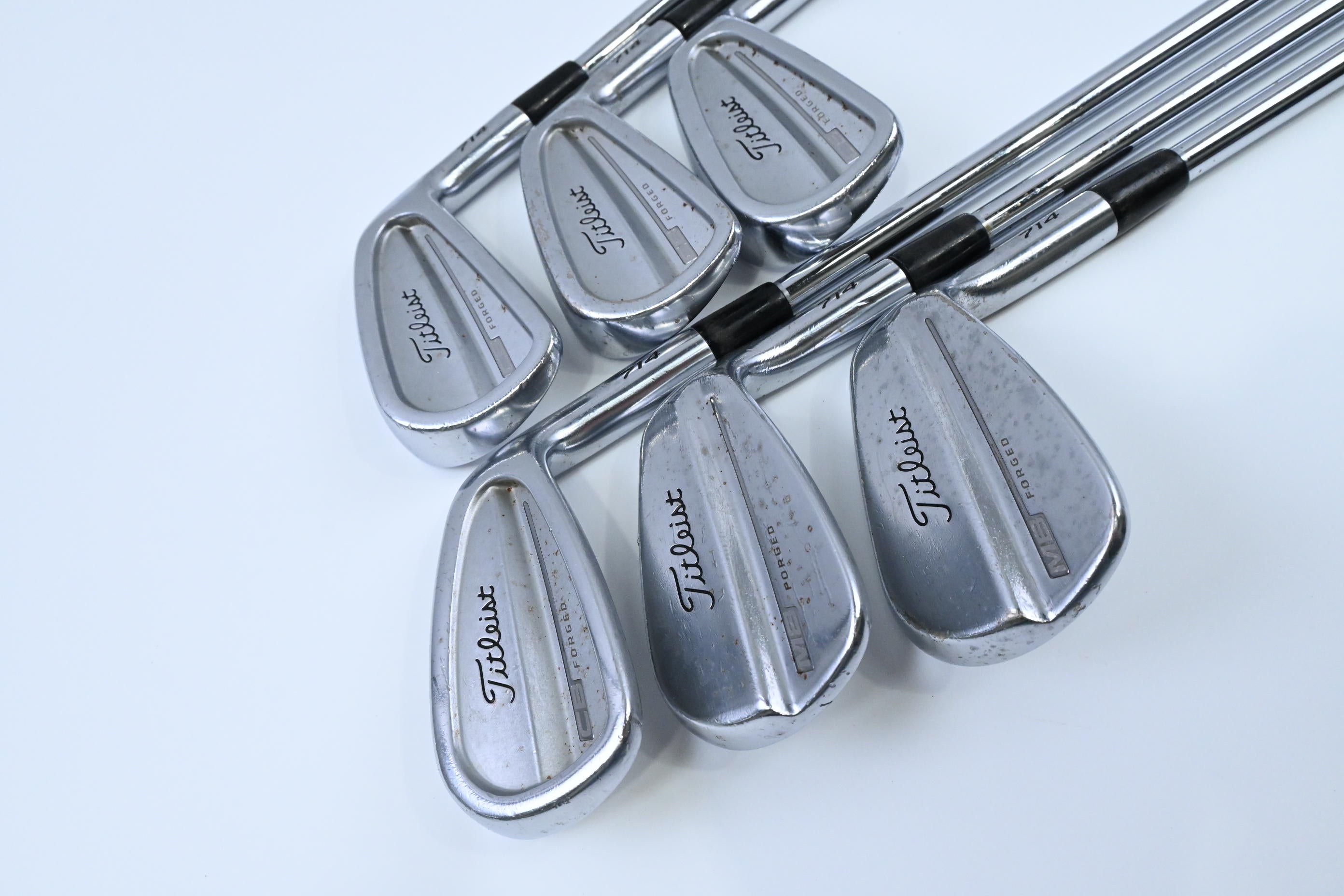 Titleist 714 MB Irons / 5-PW / X-Flex Project X Rifle Shafts