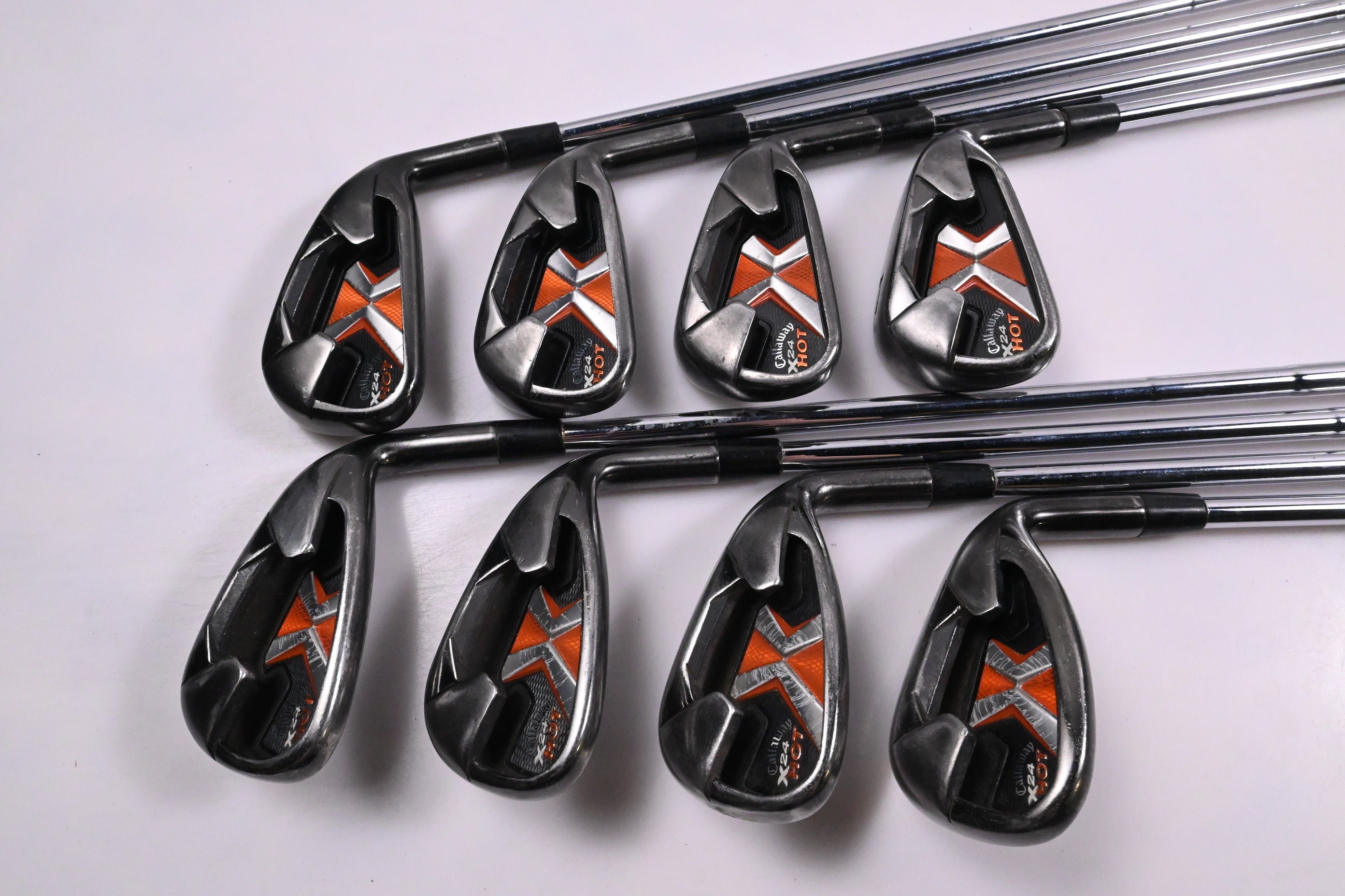 Callaway X-24 Hot Irons / 4-PW+SW / Uniflex Callaway X-24 Shafts