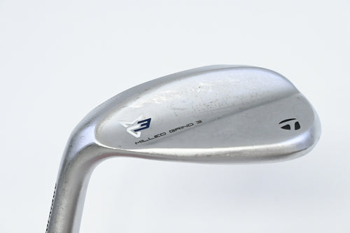 Left Hand Taylormade Milled Grind 3 Lob Wedge / 60 Degree / Stiff Flex Project X