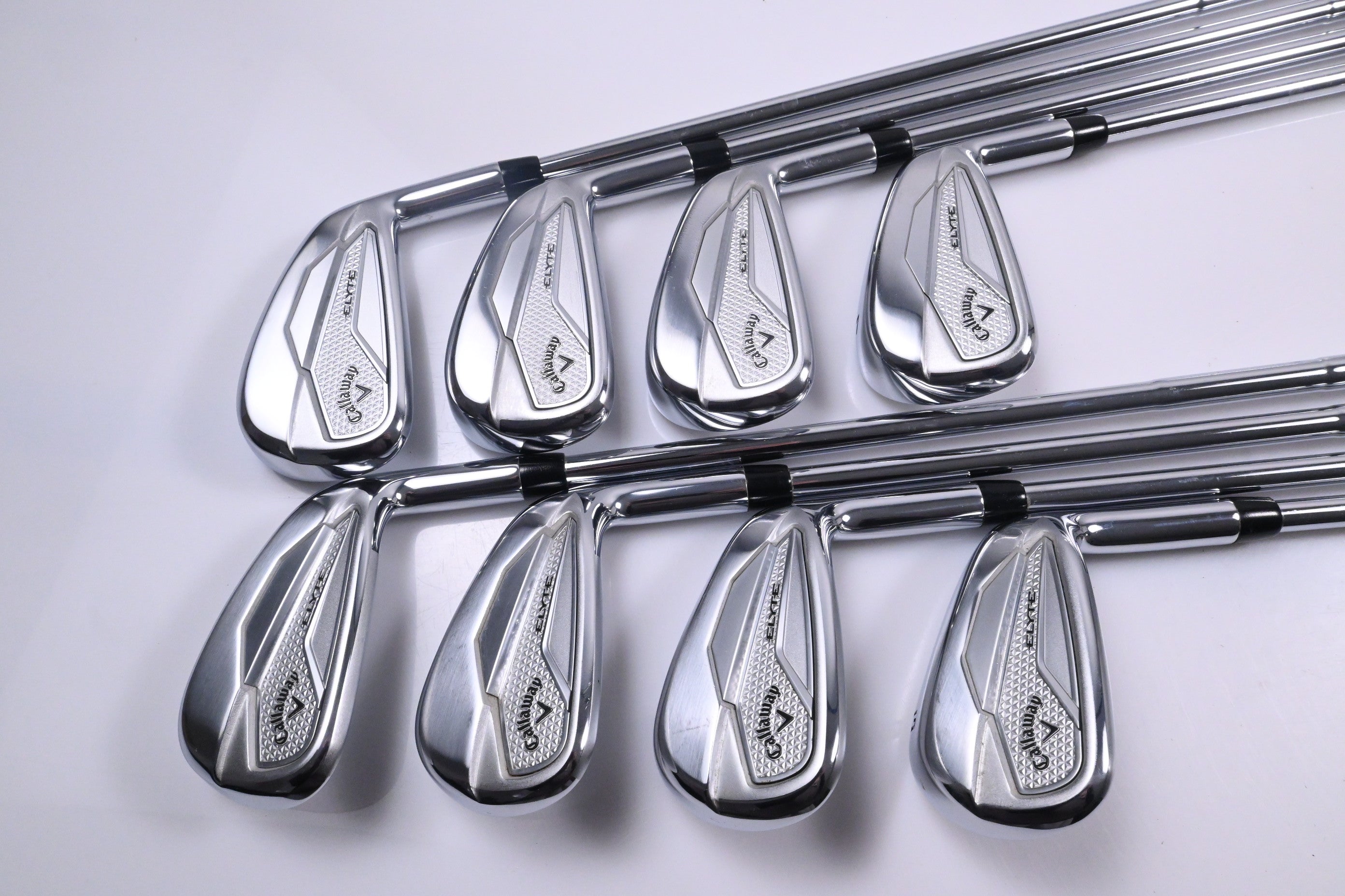 Callaway Elyte Irons / 4-PW+GW / Regular Flex Dynamic Gold Mid 115 R300 Shafts