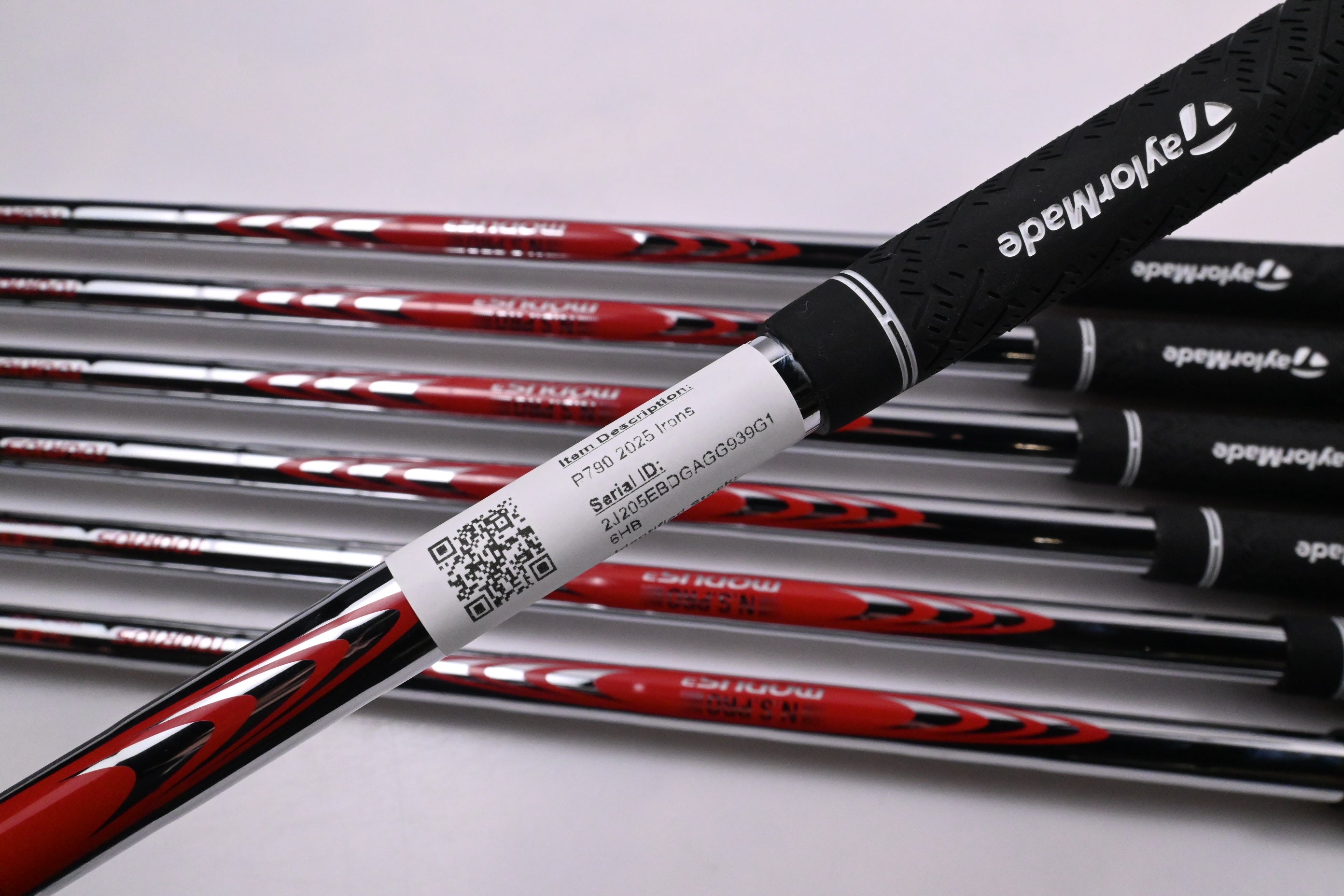 Taylormade P790 2025 Irons / 4-PW / Stiff Flex N.S.Pro Modus³ Tour 105 Shafts