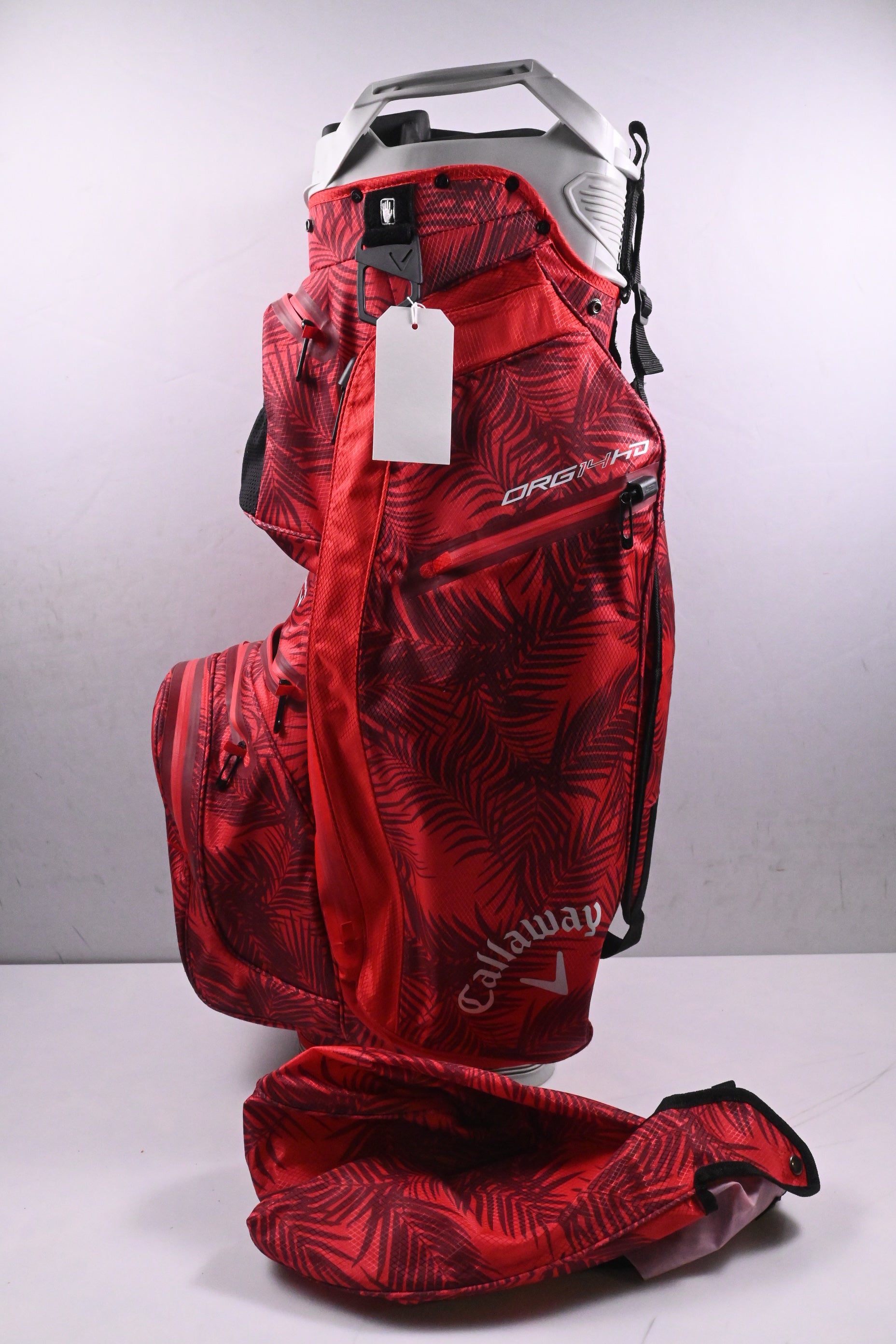 Callaway ORG 14 HD Cart Bag / 14-Way Divider / Red, White