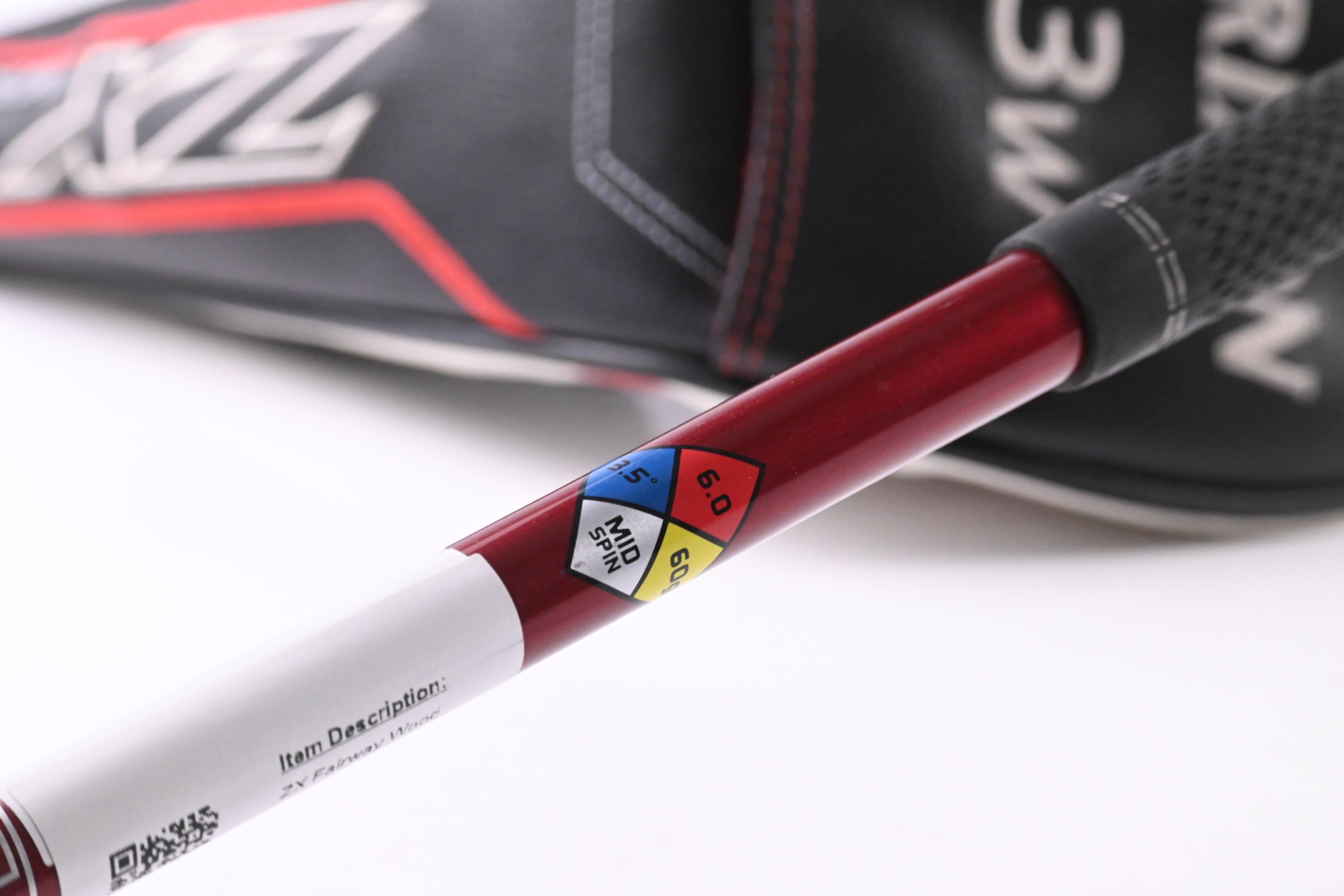 Srixon ZX #3 Wood / 15 Degree / Stiff Flex HZRDUS Smoke RDX Red 60 Shaft