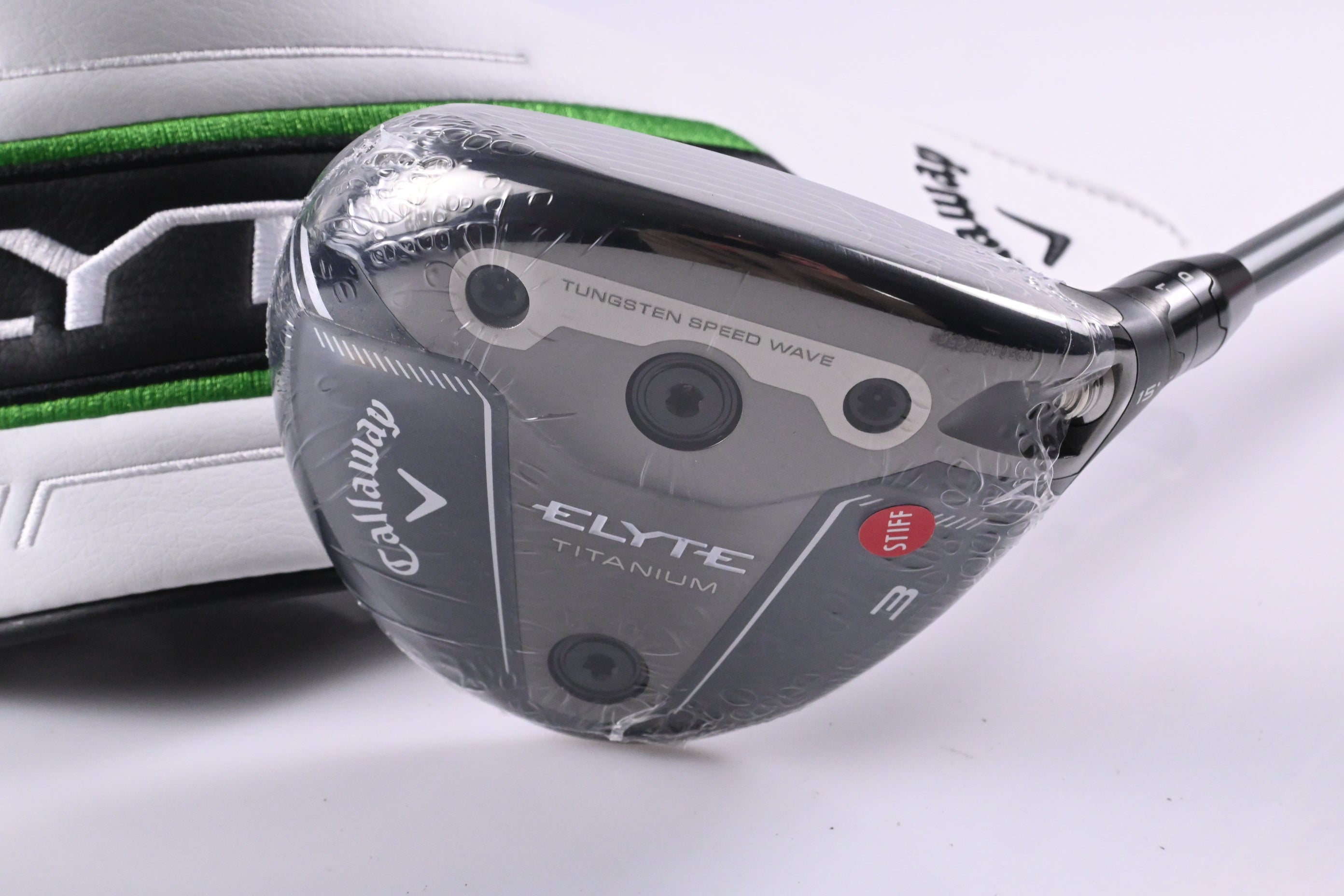 Callaway Elyte Ti #3 Wood / 15 Degree / Stiff Flex Denali Charcoal 60 Shaft