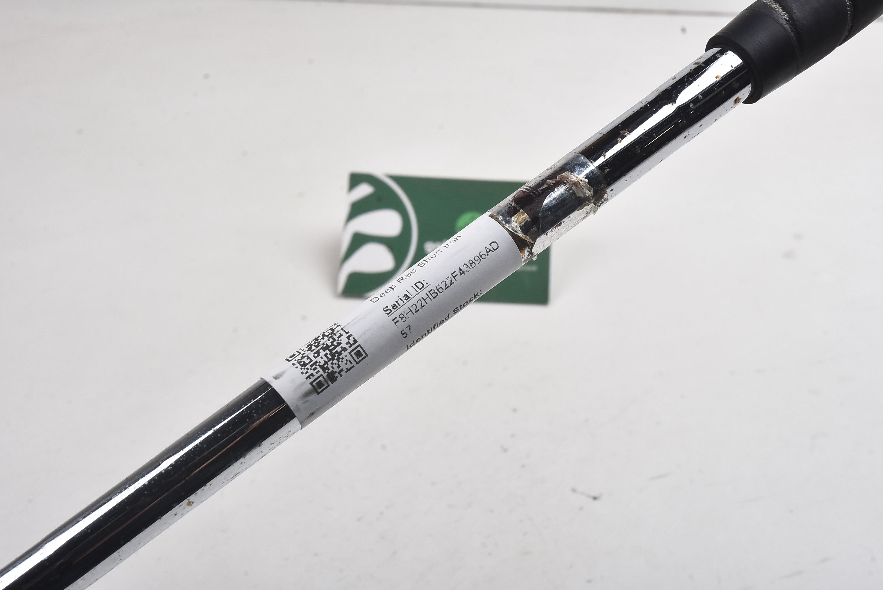 Left Hand Wilson Deep Red #8 Iron / 39 Degree / Stiff Flex Steel Shaft