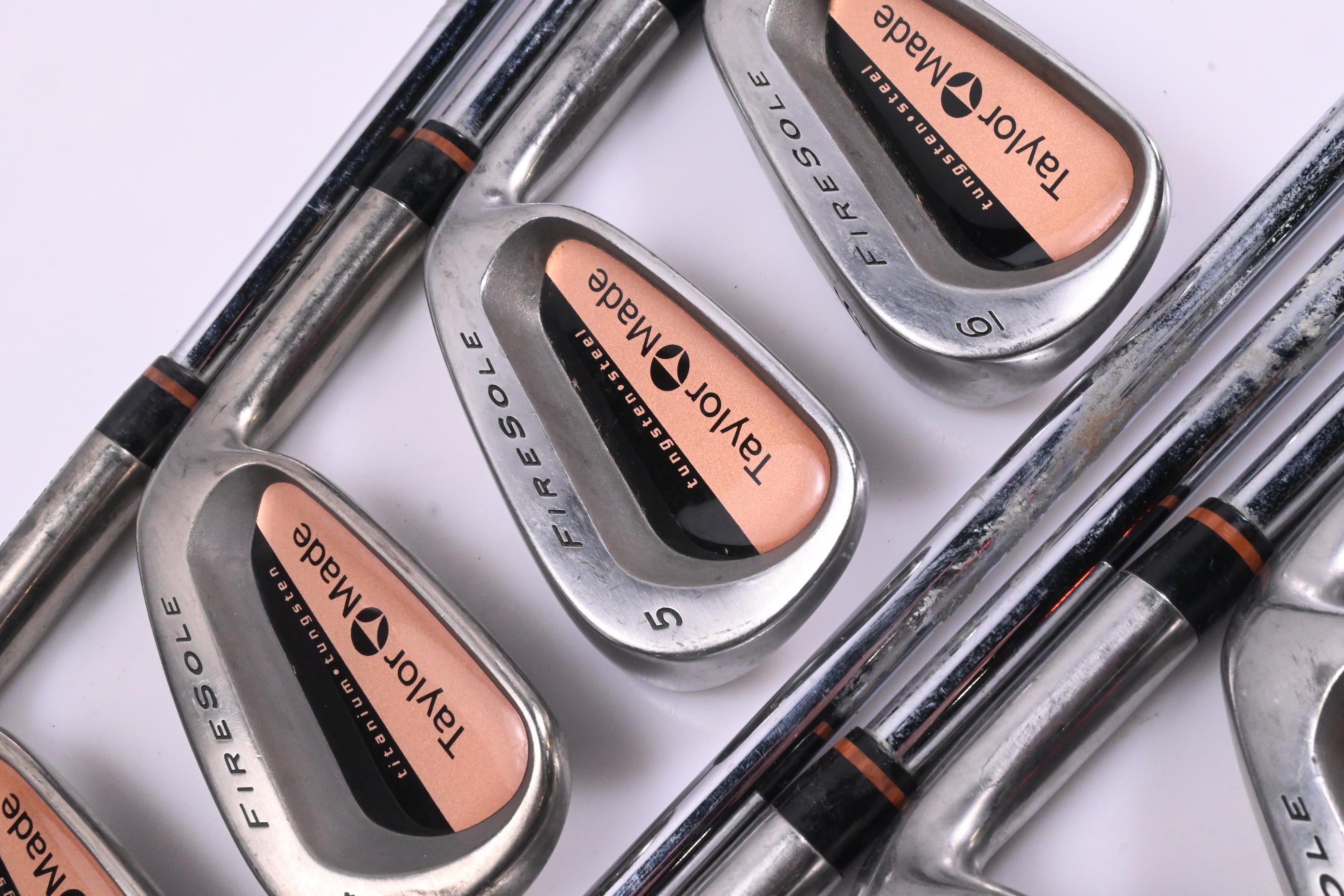 Taylormade Firesole Irons / 3-PW+SW / Regular Flex Taylormade 80 Shafts