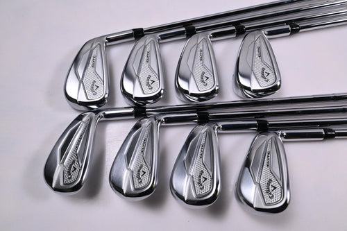 Callaway Elyte Irons / 4-PW+GW / Stiff Flex Vector 90 Shafts
