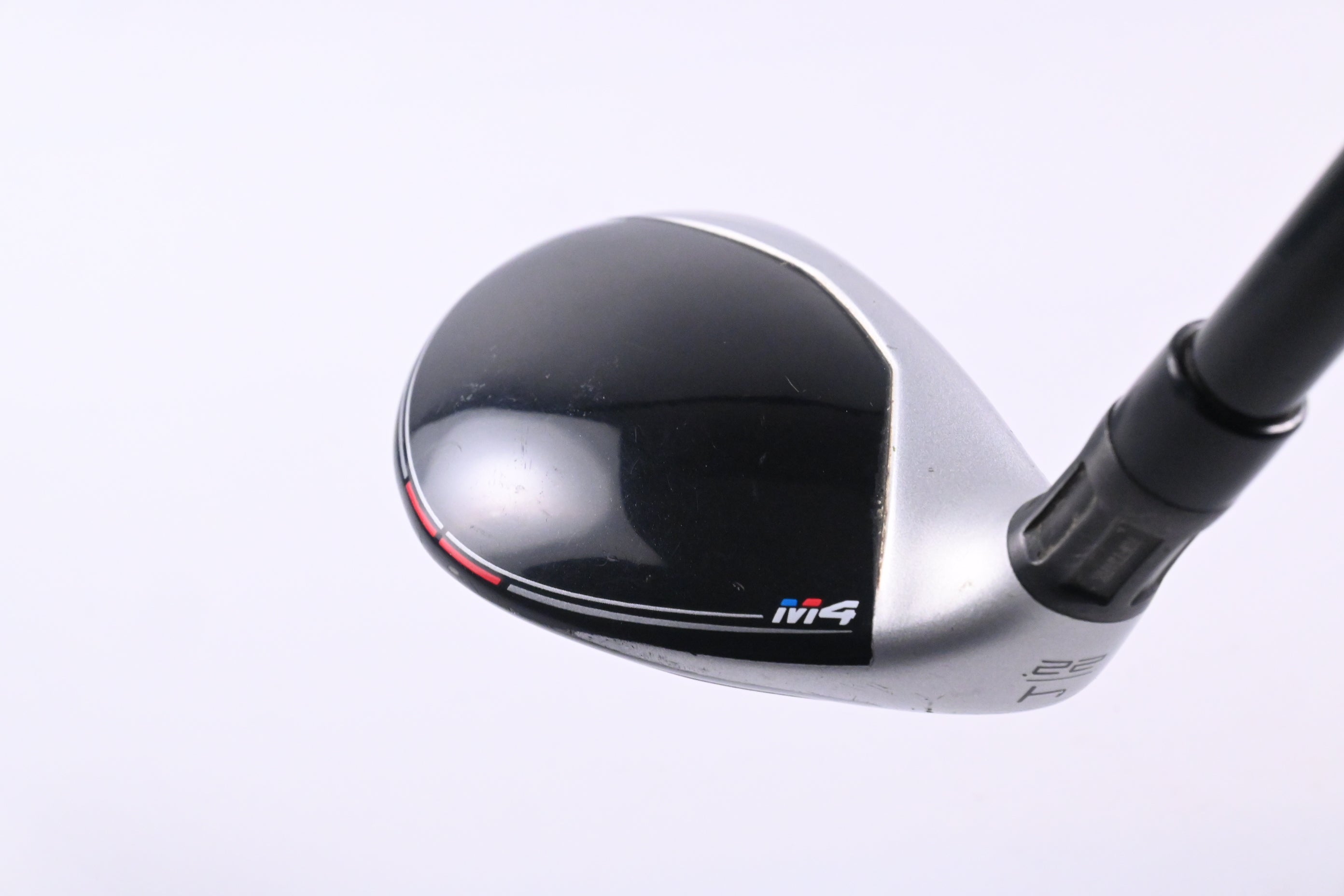 Left Hand Taylormade M4 #4 Hybrid / 22 Degree / Regular Flex Fujikura Atmos 6