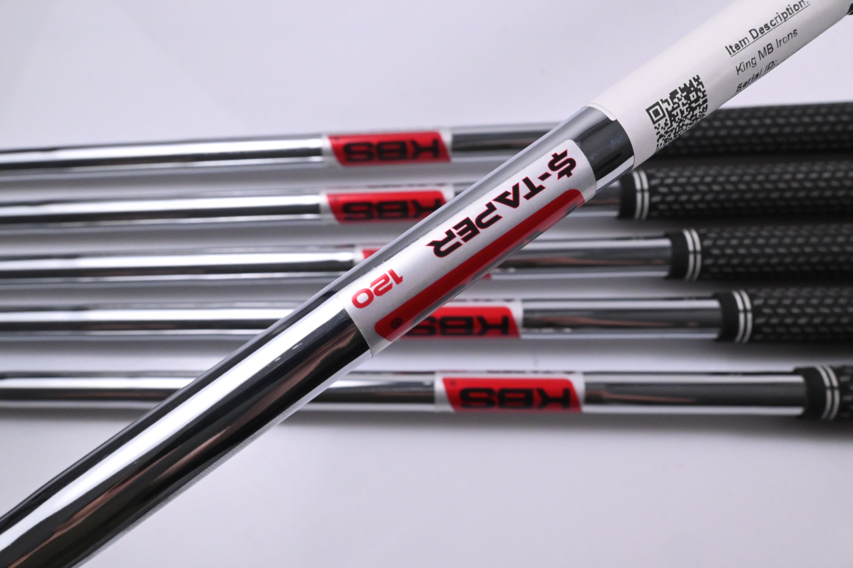 Cobra King CB/MB Irons / 5-PW / Stiff Flex KBS $-Taper 120 Shafts