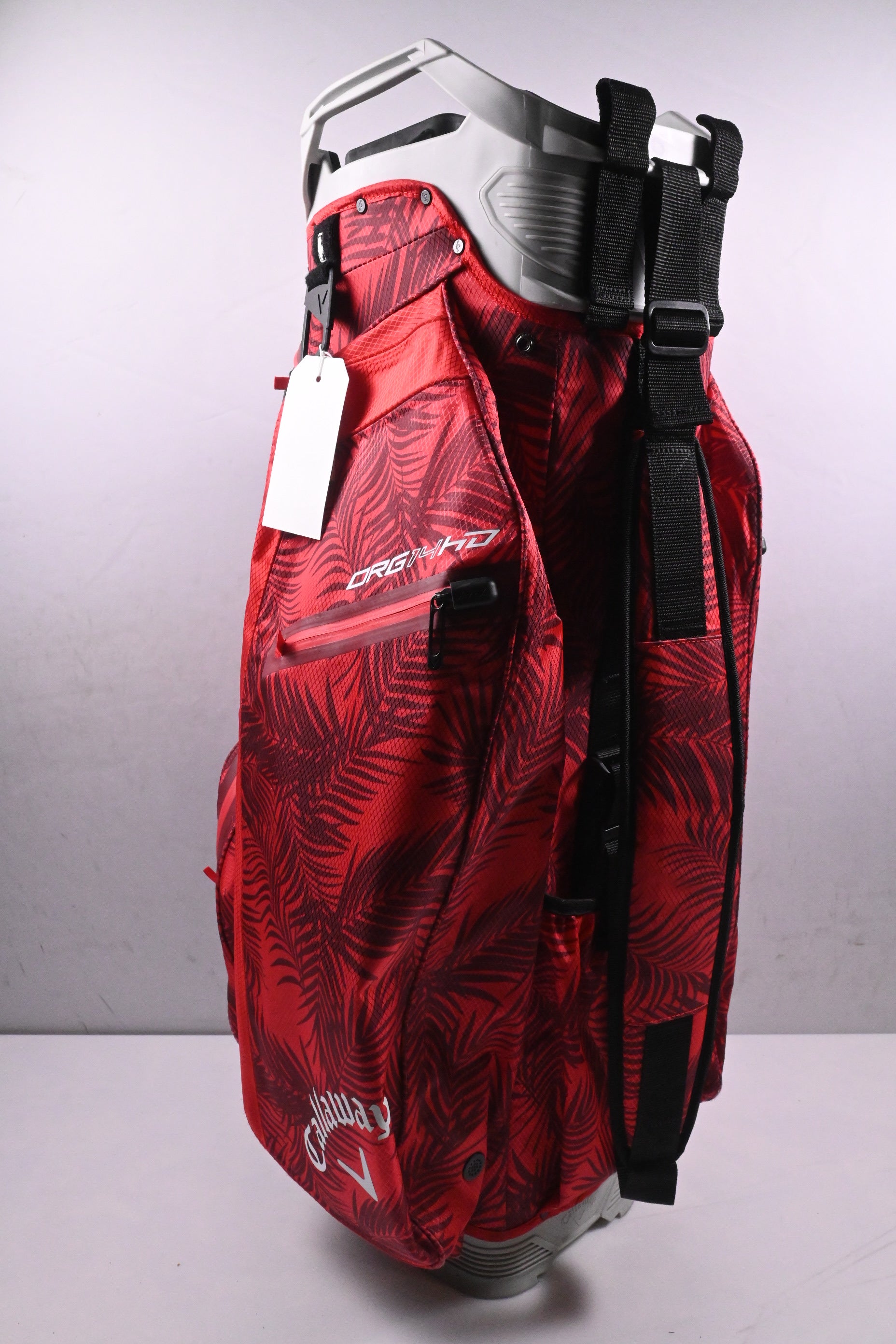 Callaway ORG 14 HD Cart Bag / 14-Way Divider / Red, White