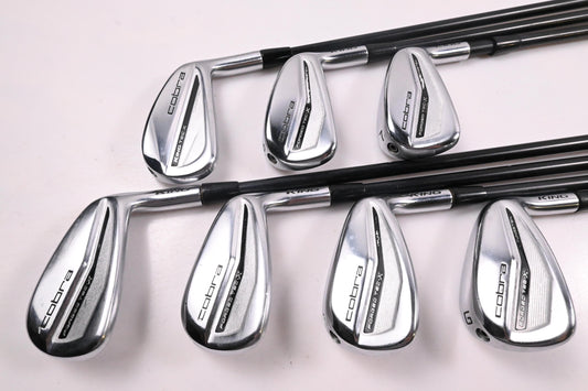Cobra King Forged Tec X 2022 Irons / 5-PW+GW / Regular Flex Axiom 75 Shafts