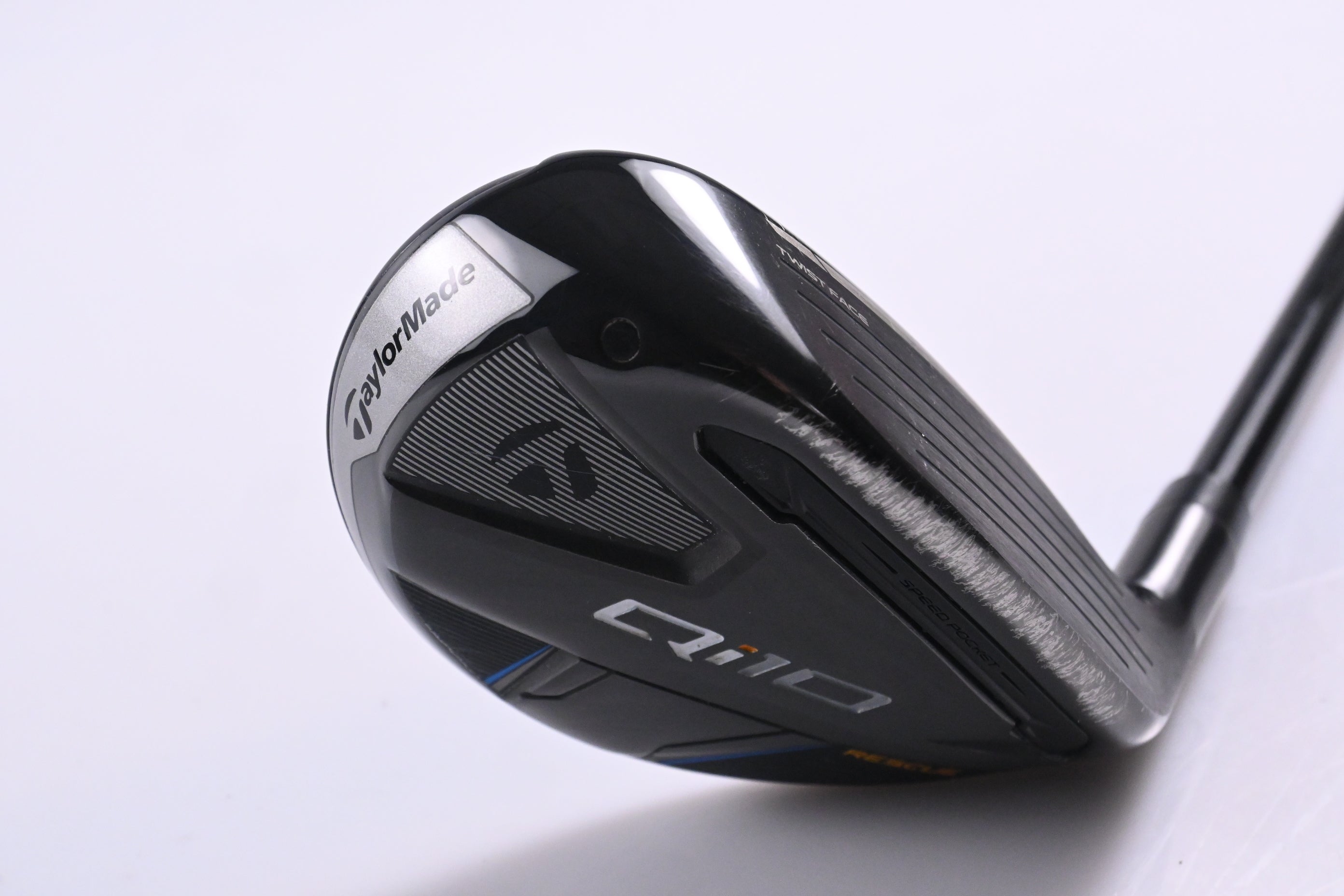 Taylormade Qi10 #3 Hybrid / 19 Degree / Regular Flex Ventus TR Blue 6 Shaft