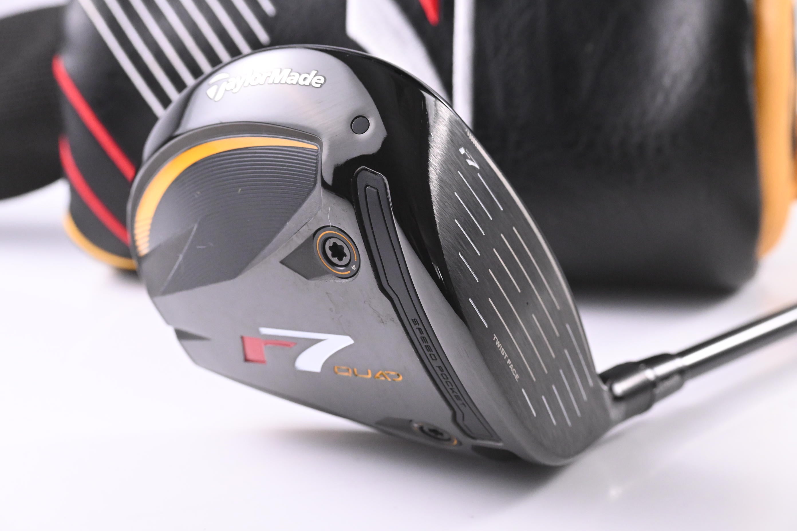 Taylormade R7 Quad Mini Driver / 13.5 Degree / Stiff Flex Fujikura Speeder MD 6