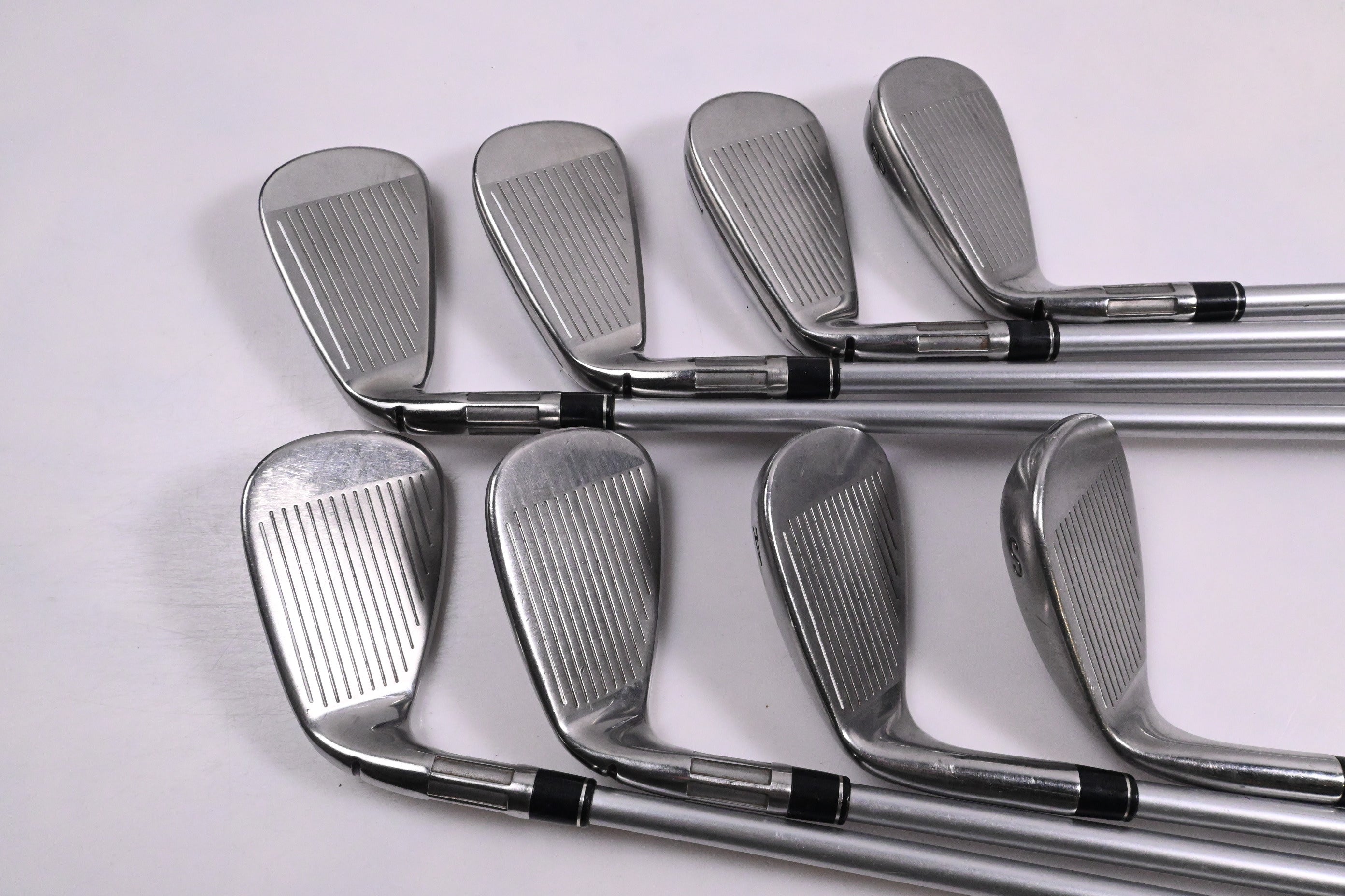 Ladies Taylormade M6 Irons / 5-PW+GW+SW / Ladies Flex Taylormade 45 Shafts