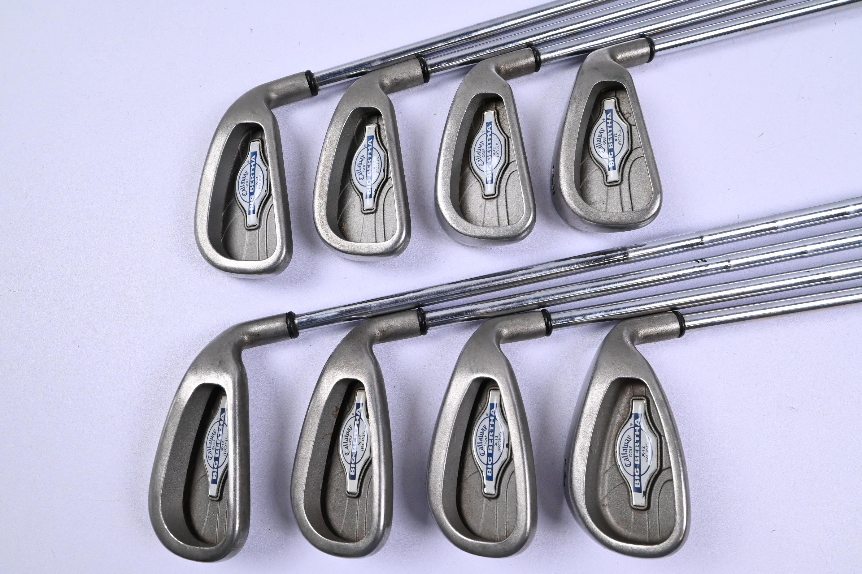 Callaway X-12 Irons / 3-PW / Regular Flex Memphis 10 98 Shafts