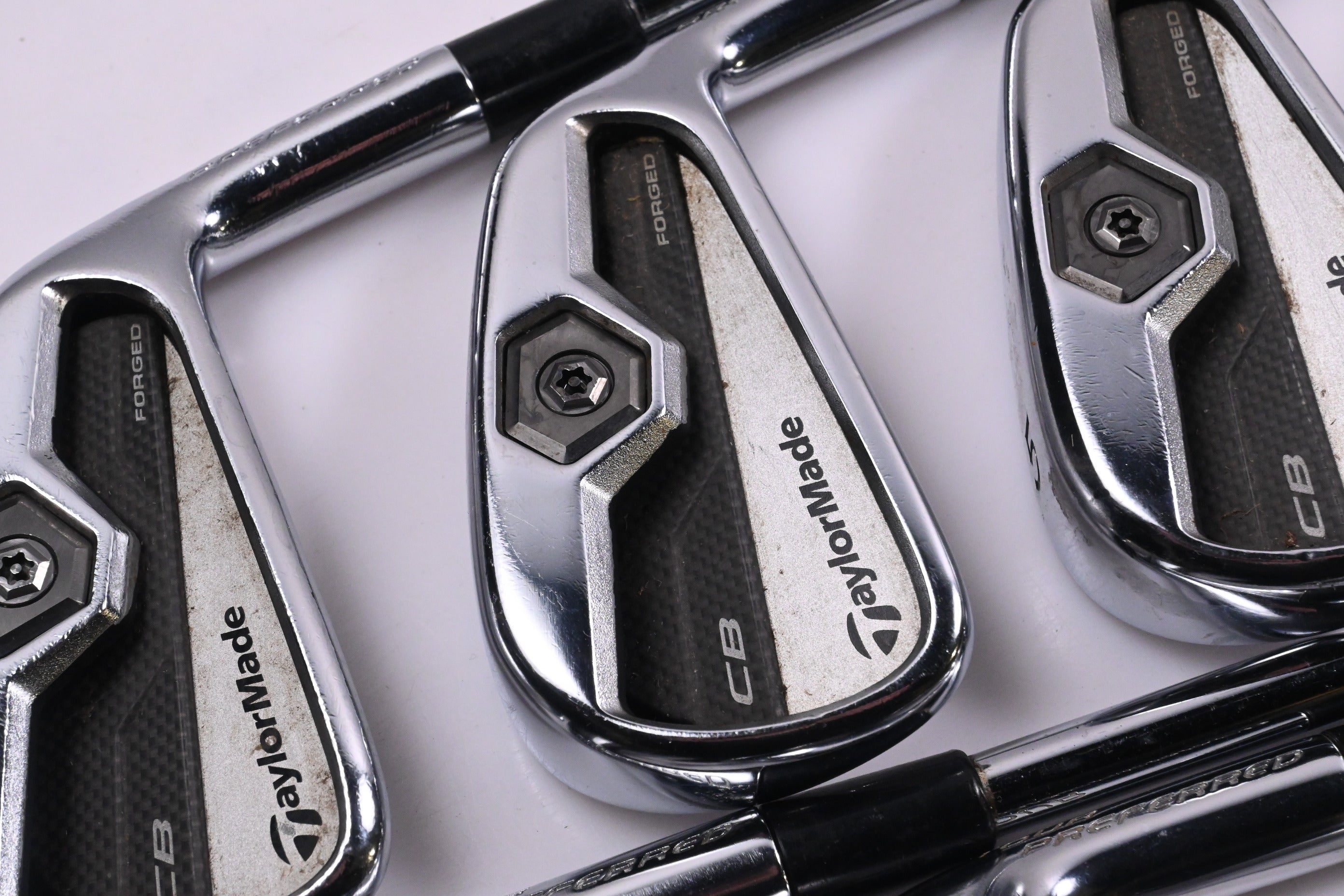 Taylormade Tour Preferred CB 2011 Irons / 3-PW / Stiff Flex Dynamic Gold S300