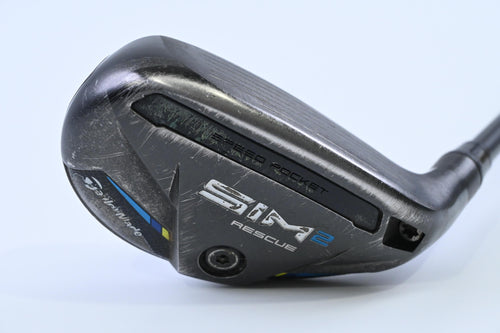 Taylormade SIM2 #3 Hybrid / 19.5 Degree / Stiff Flex Tensei AV Raw Blue 80 Shaft
