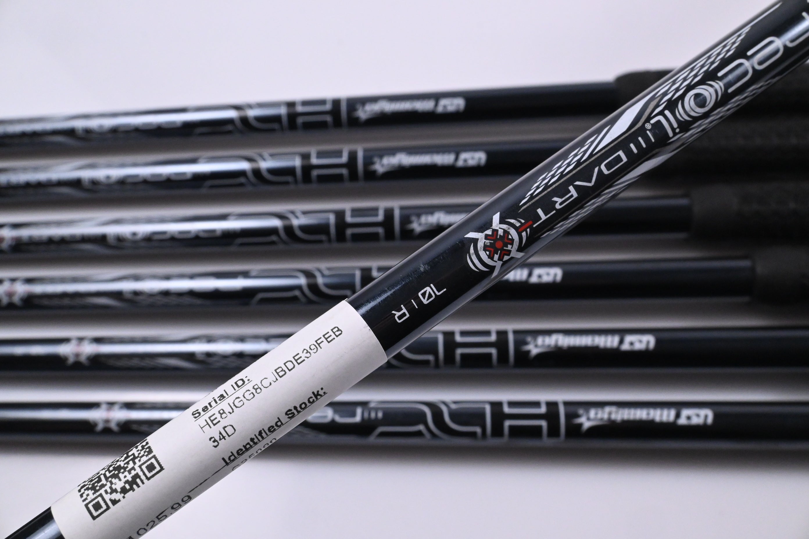 Taylormade P790 2025 Irons / 4-PW / Regular Flex UST Recoil Dart HDC 70 Shafts