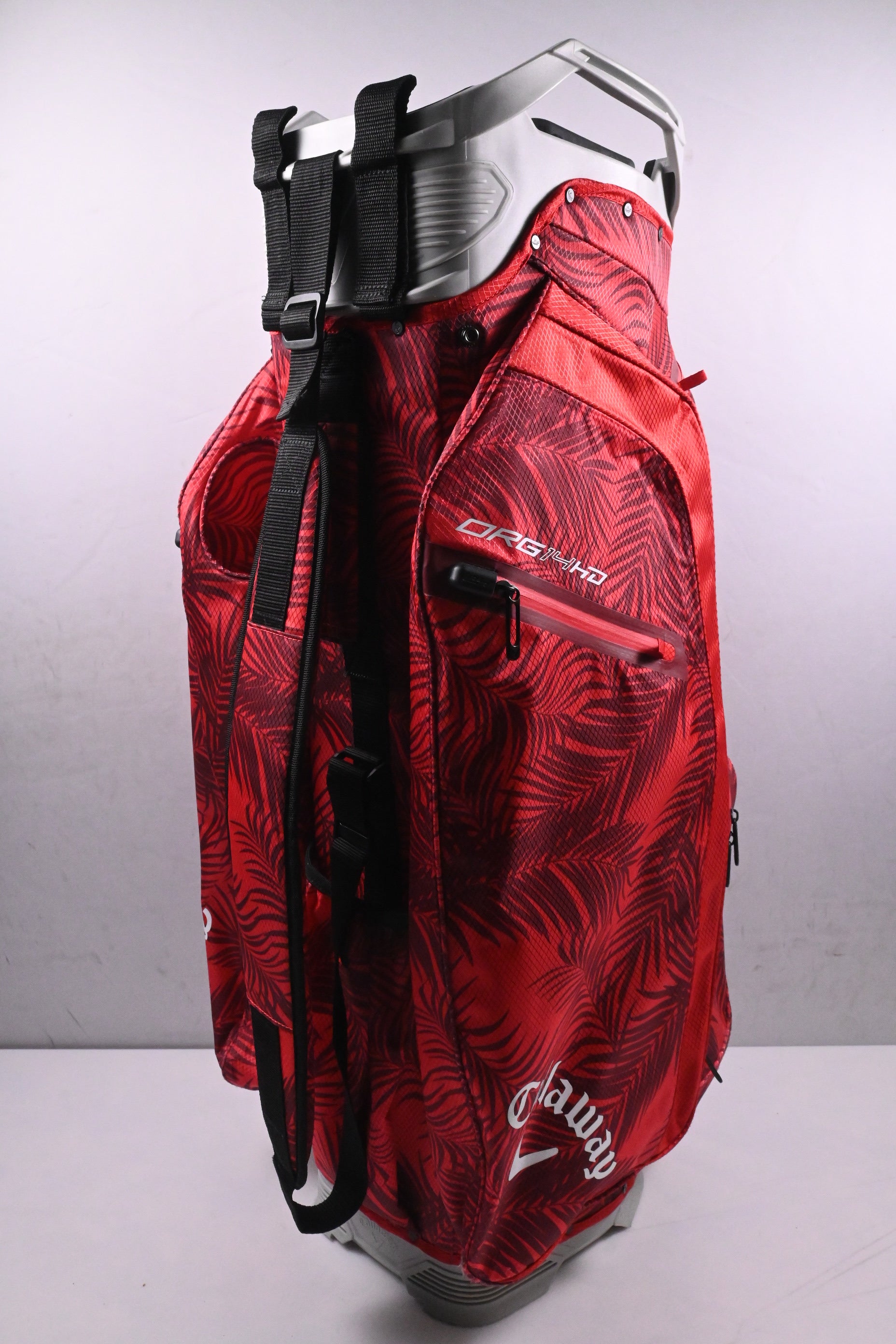 Callaway ORG 14 HD Cart Bag / 14-Way Divider / Red, White