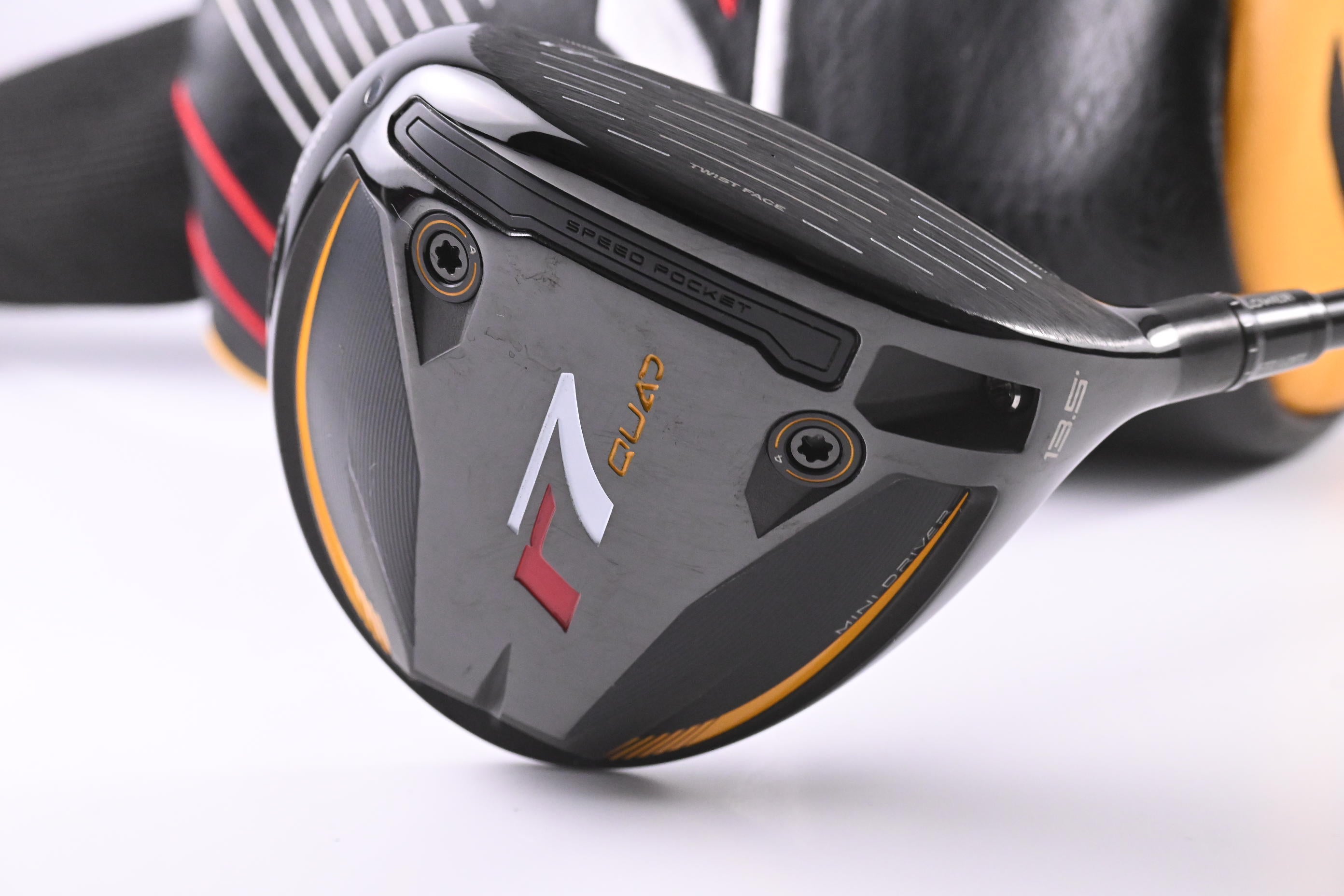 Taylormade R7 Quad Mini Driver / 13.5 Degree / Stiff Flex Fujikura Speeder MD 6