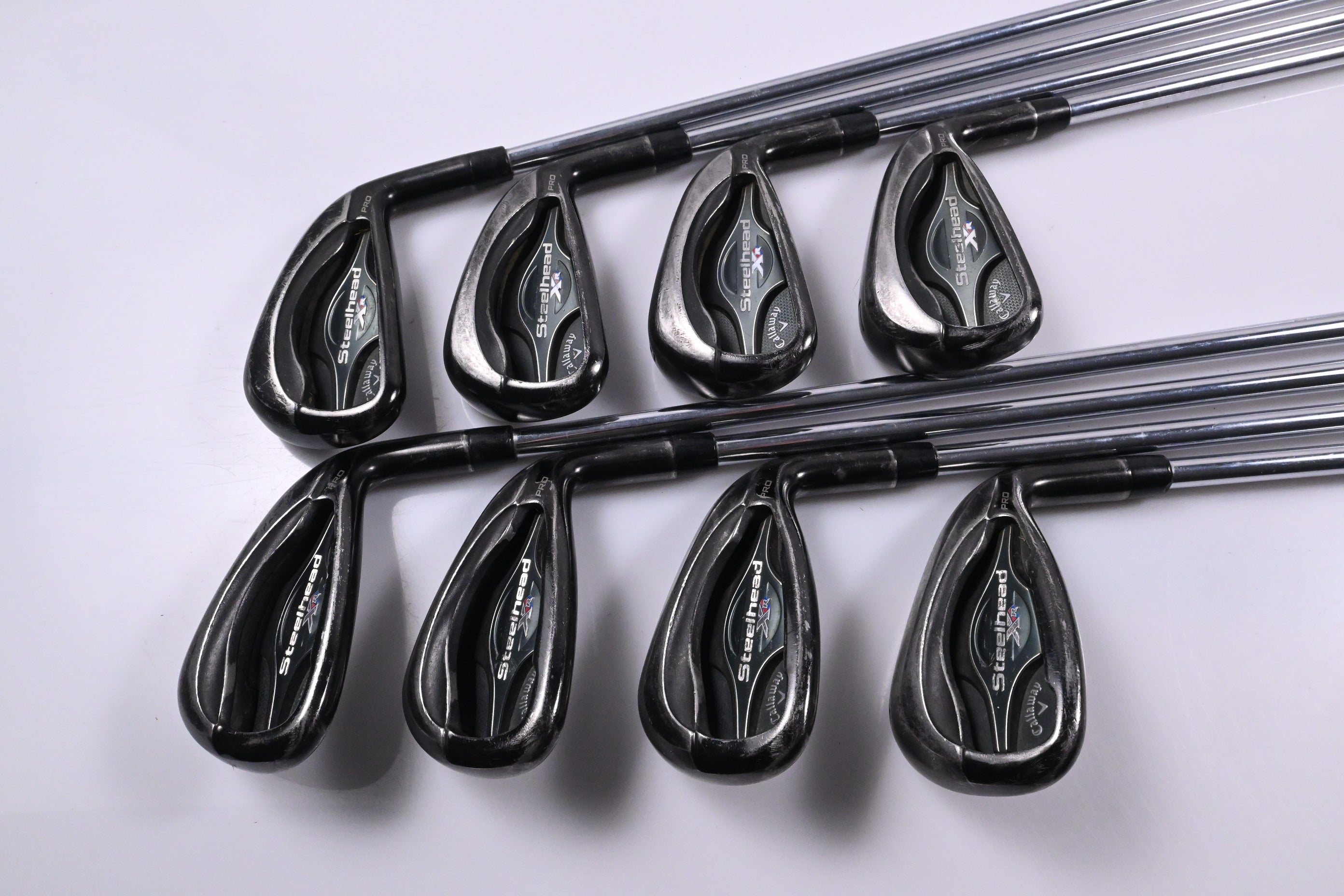 Callaway Steelhead XR Pro Irons / 4-PW+GW / Stiff Flex XP105 S300 Shafts