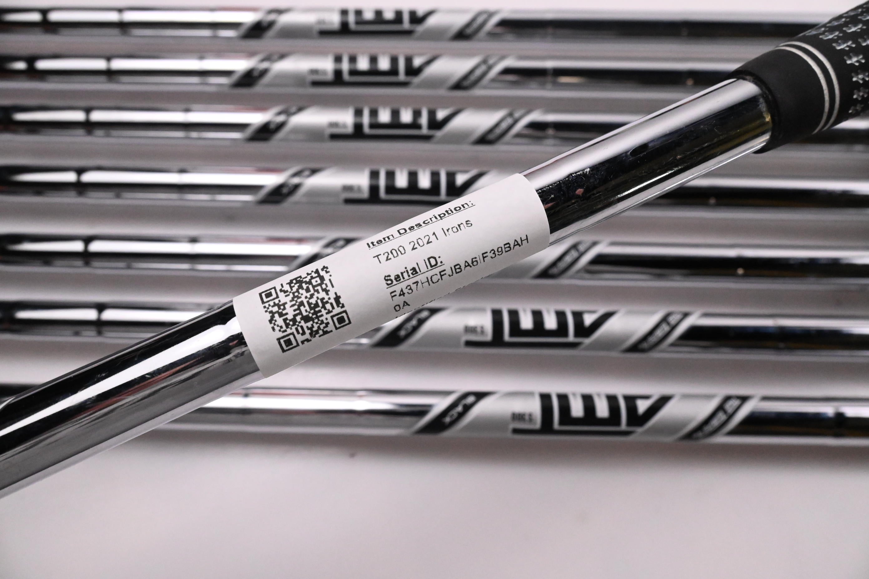 Titleist T200 2021 Irons / 4-PW+GW / Stiff Flex AMT Black S300 Shafts