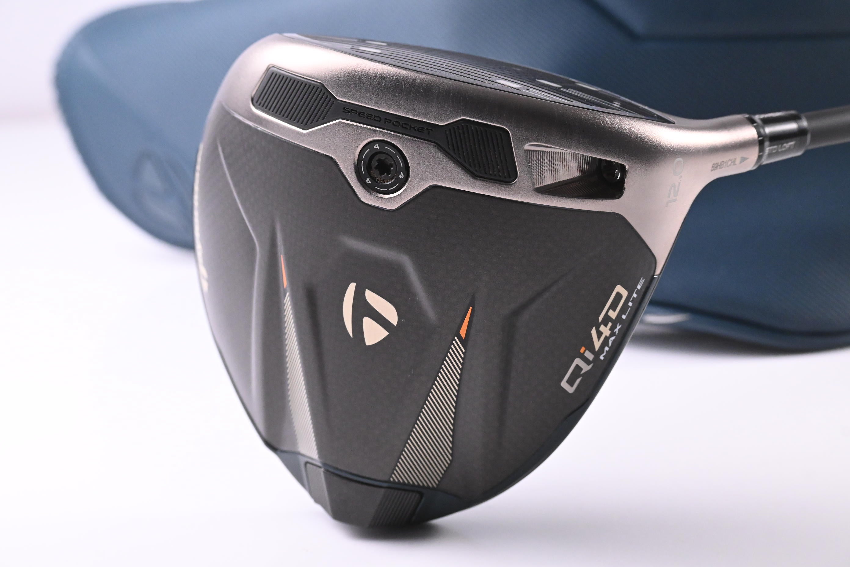 Taylormade Qi4D Max Lite Driver / 12 Degree / Senior Flex Reax Blue 50 Shaft