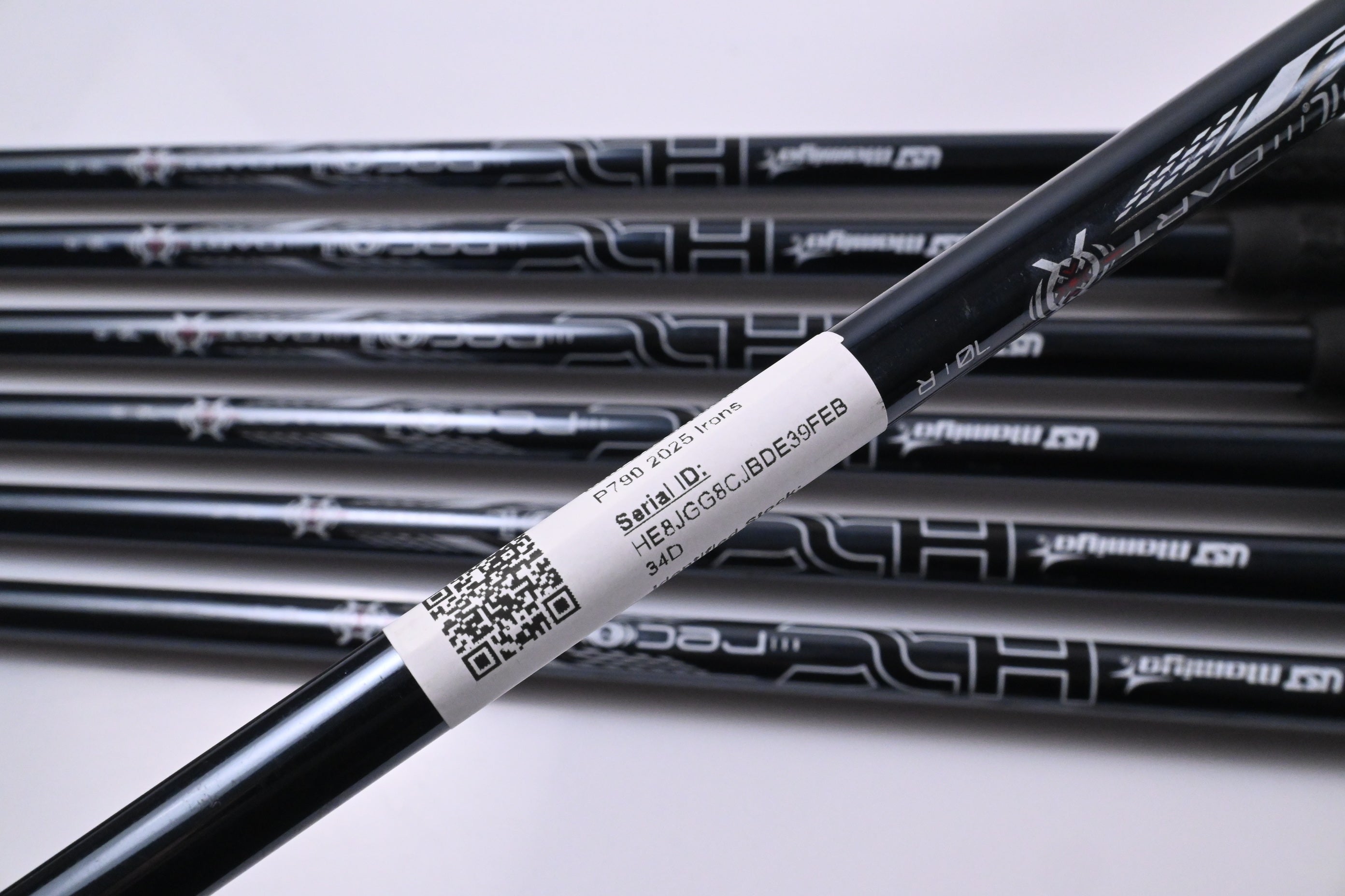 Taylormade P790 2025 Irons / 4-PW / Regular Flex UST Recoil Dart HDC 70 Shafts