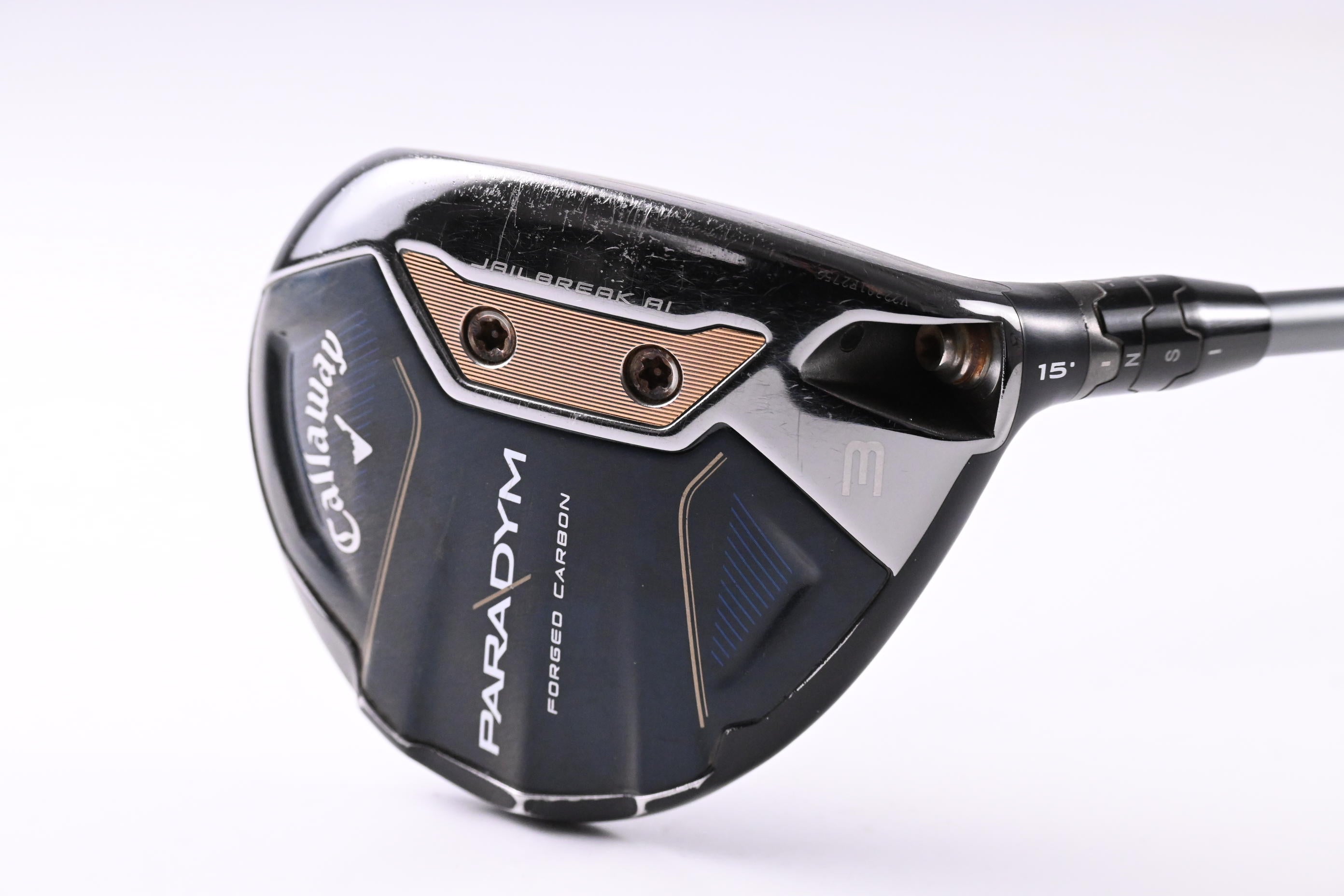 Callaway Paradym #3 Wood / 15 Degree / Regular Flex Hzrdus Gen4 Silver 60 Shaft