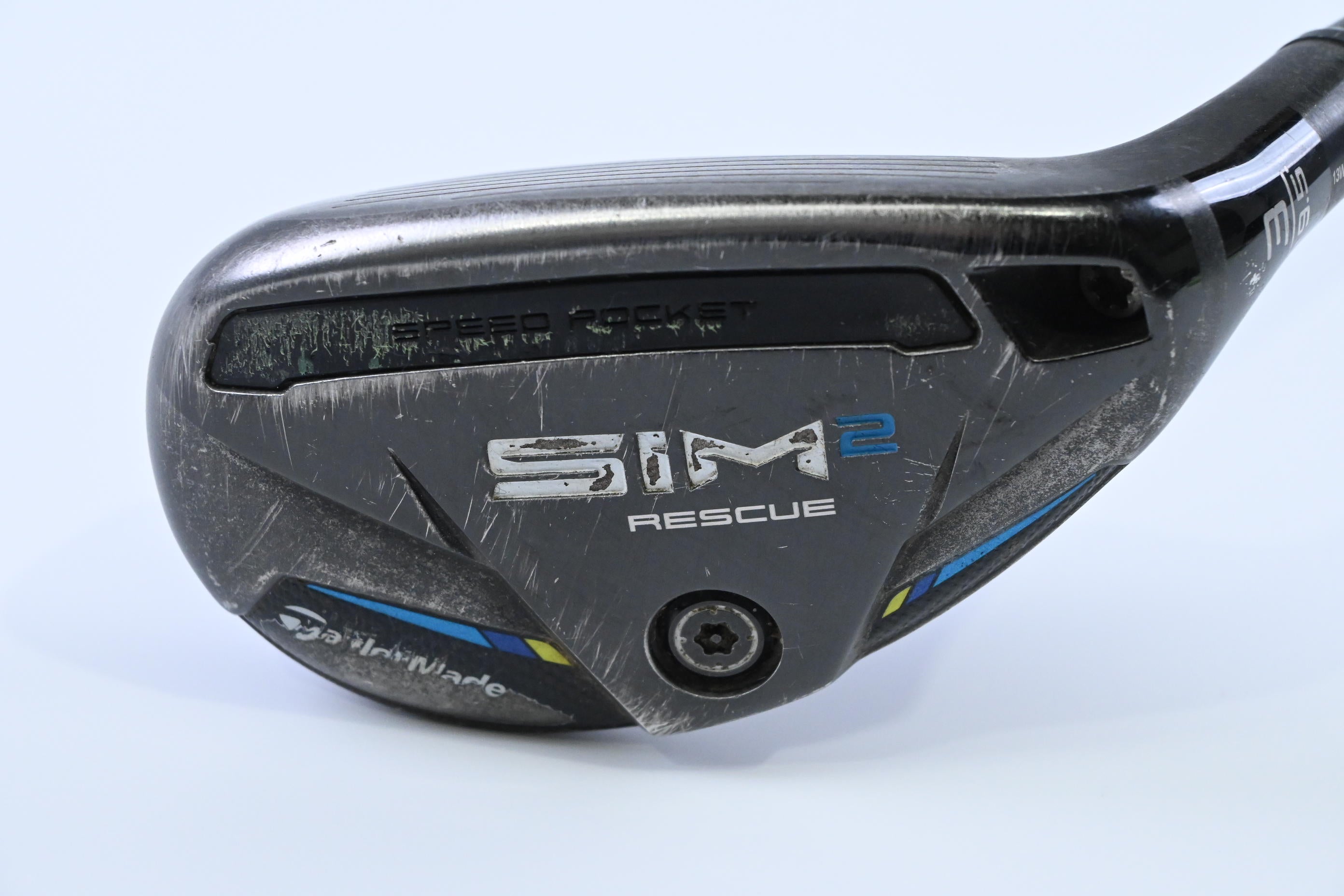 Taylormade SIM2 #3 Hybrid / 19.5 Degree / Stiff Flex Tensei AV Raw Blue 80 Shaft