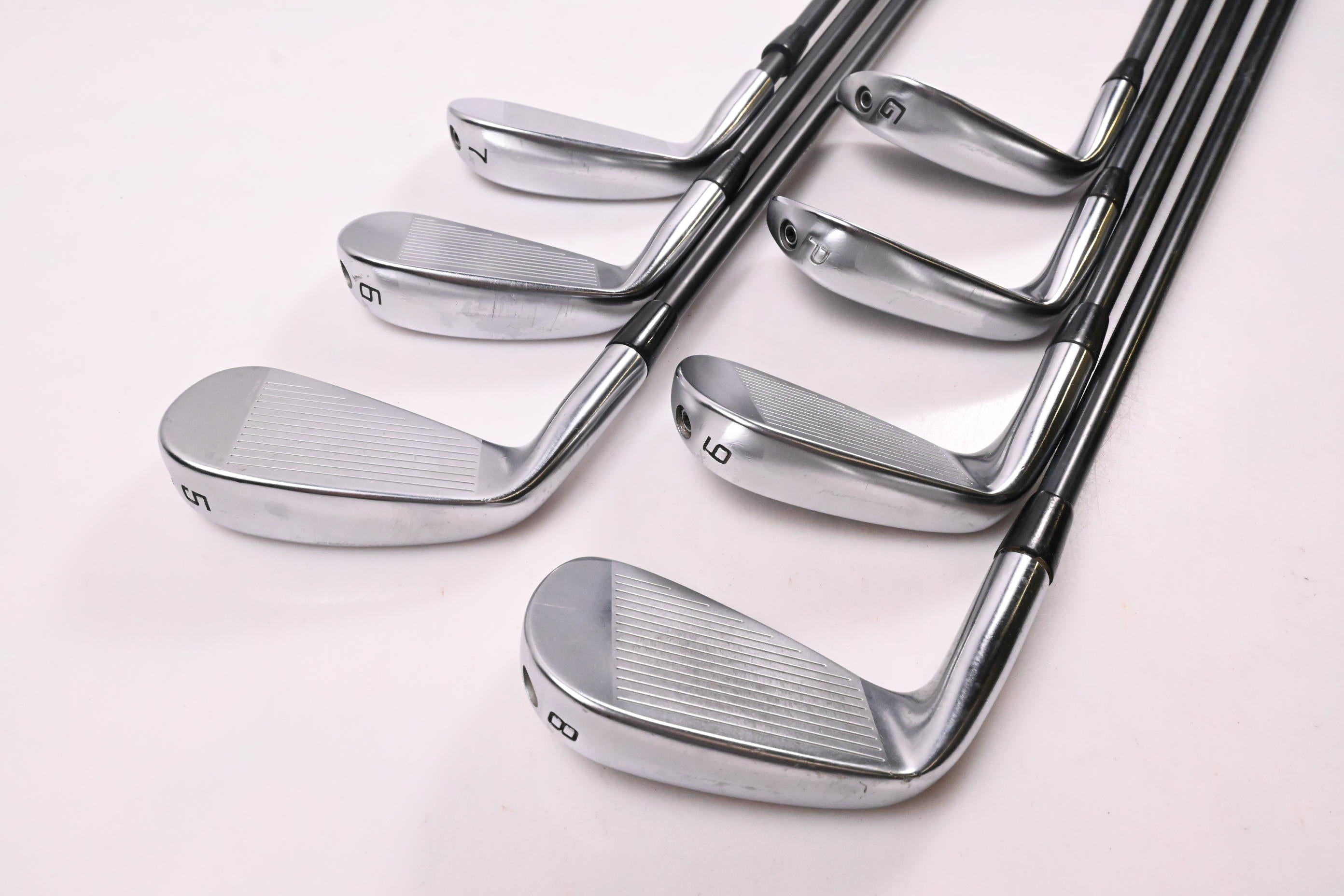 Cobra King Forged Tec X 2022 Irons / 5-PW+GW / Regular Flex Axiom 75 Shafts