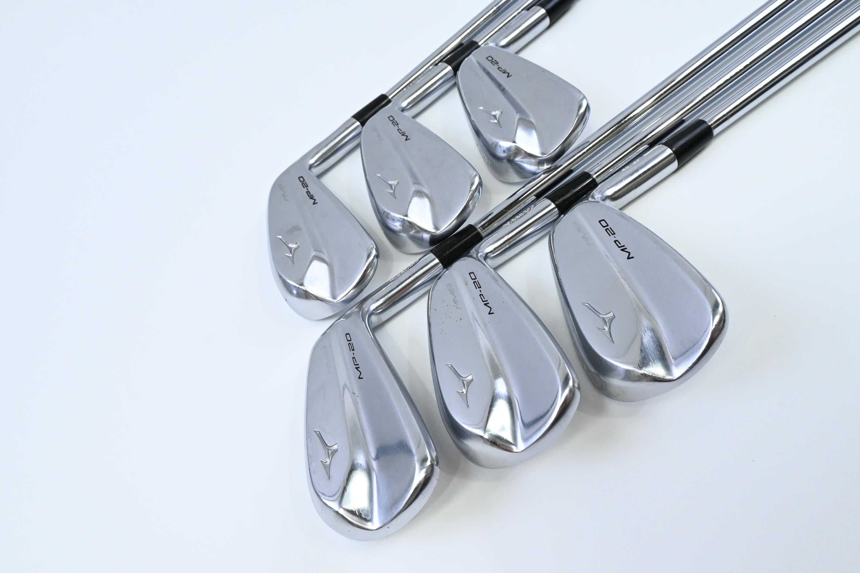 Mizuno MP-20 HMB Irons / 4-9 / Regular Flex Project X Rifle Shafts