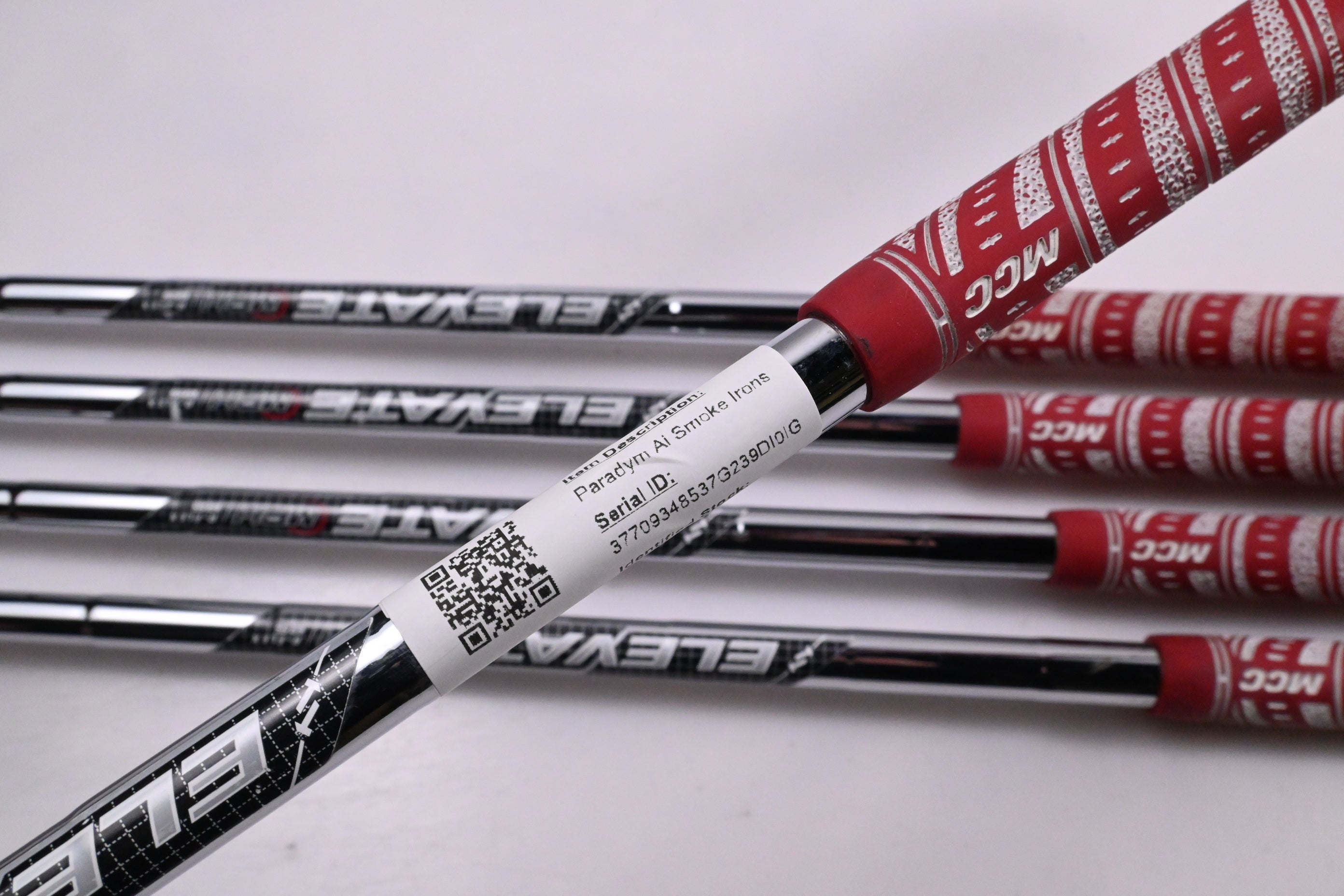 Callaway Paradym Ai Smoke Irons / 3-PW / Regular Flex Elevate MPH 85 Shafts