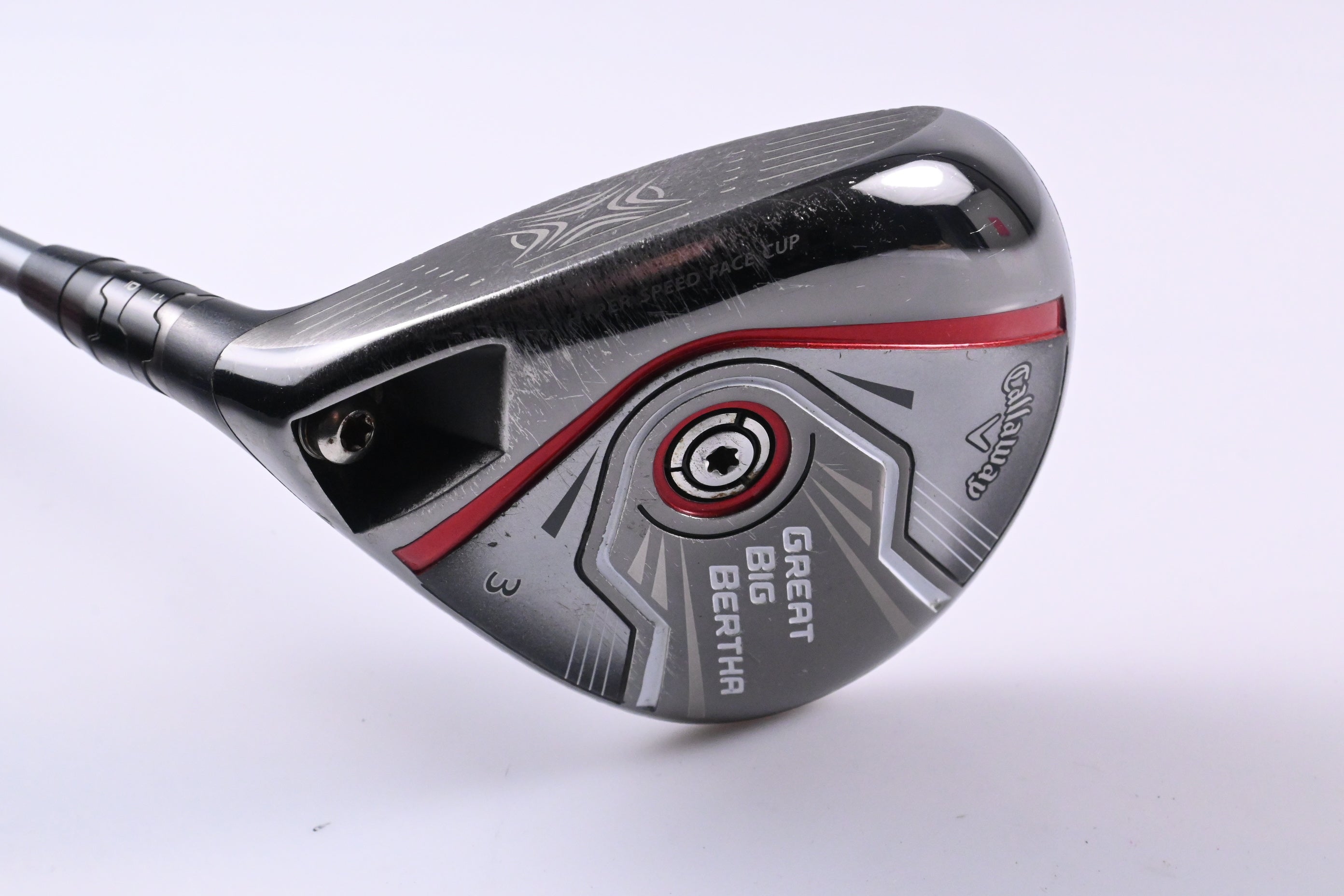 Left Hand Callaway Great Big Bertha 2016 #3 Wood / 15 Degree / Stiff Flex Denali