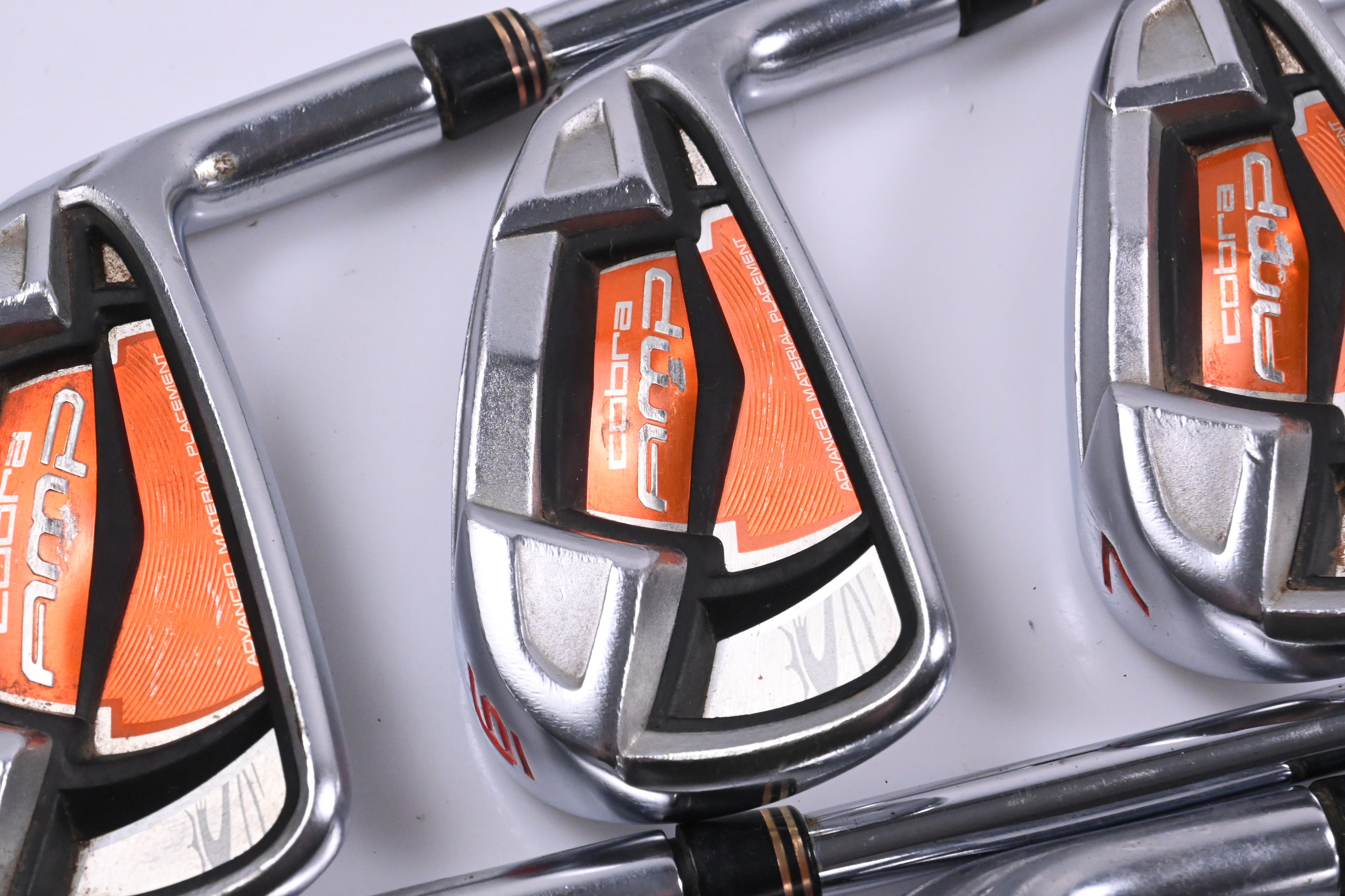 Cobra AMP Irons / 5-PW / Regular Flex Dynalite 90 Shafts