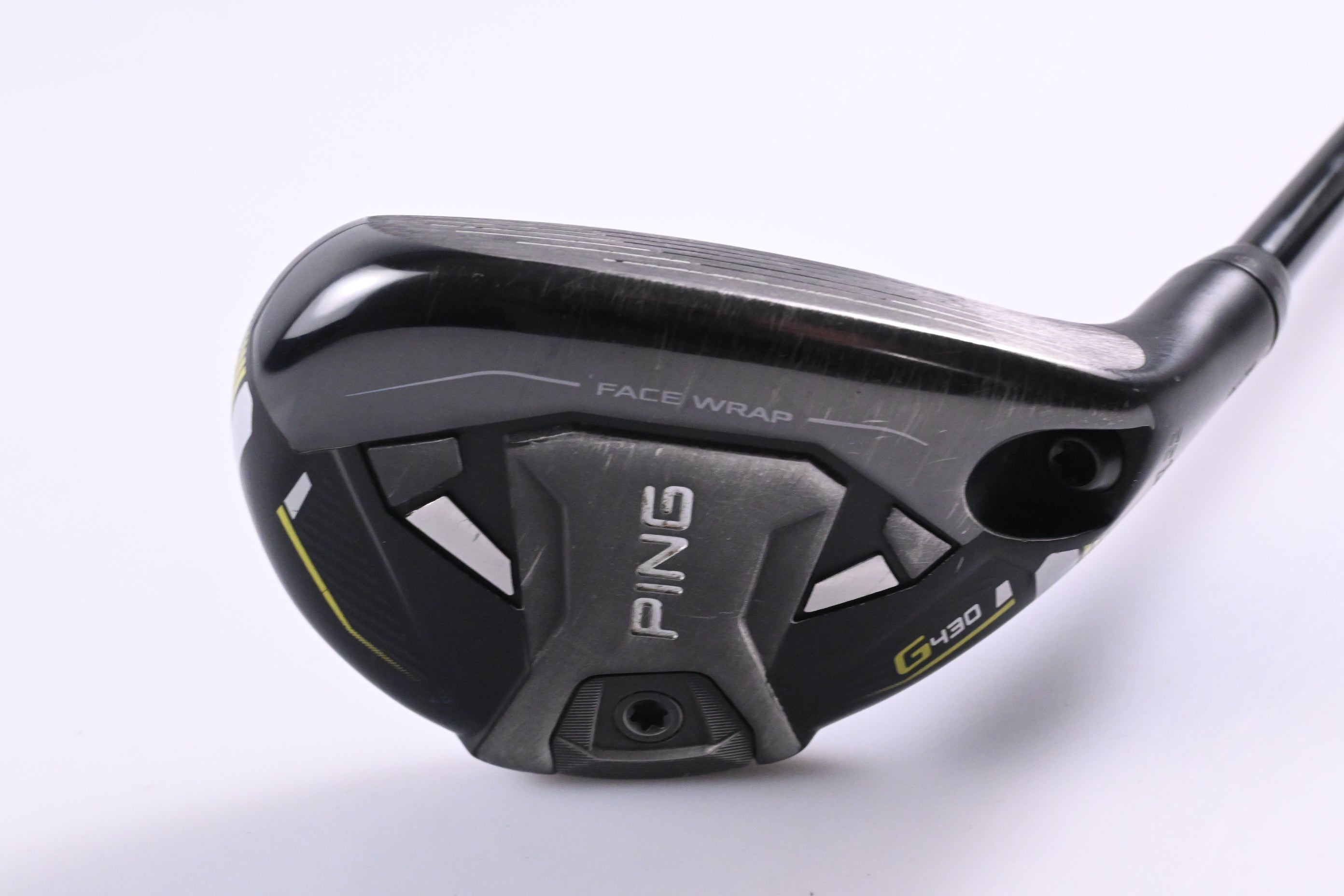 Ping G430 #4 Hybrid / 22 Degree / Stiff Flex HZRDUS RDX Smoke Red 80 Shaft