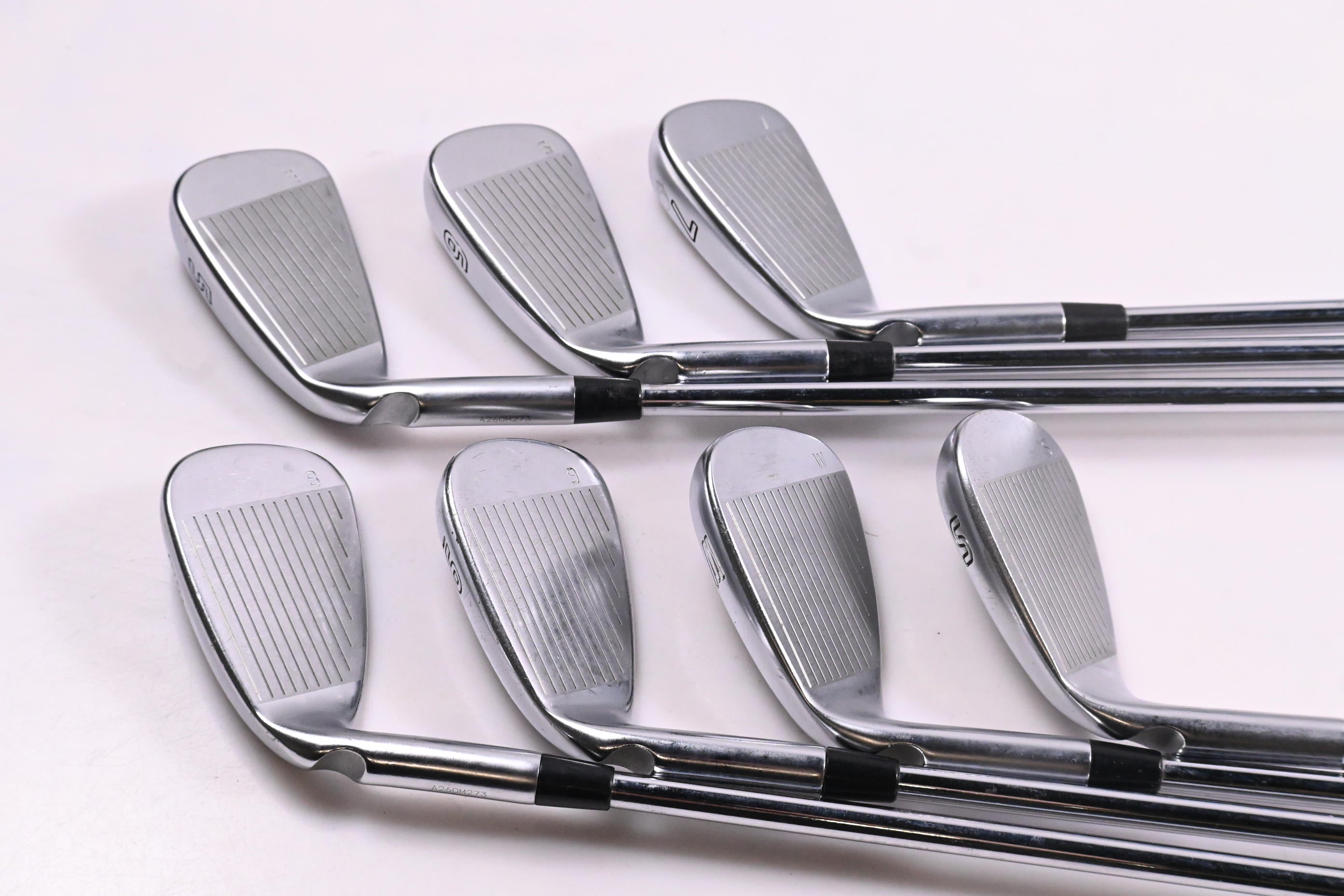 Ping G425 Irons / 5-PW+SW / Blue Dot / Regular Flex Ping AWT 2.0 Shafts