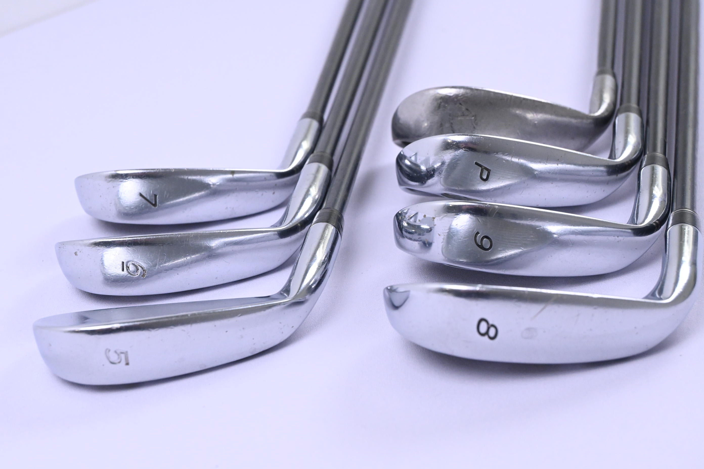Taylormade R7 CGB Max Irons / 5-PW+GW / Regular Flex Taylormade REAX 55 Shafts