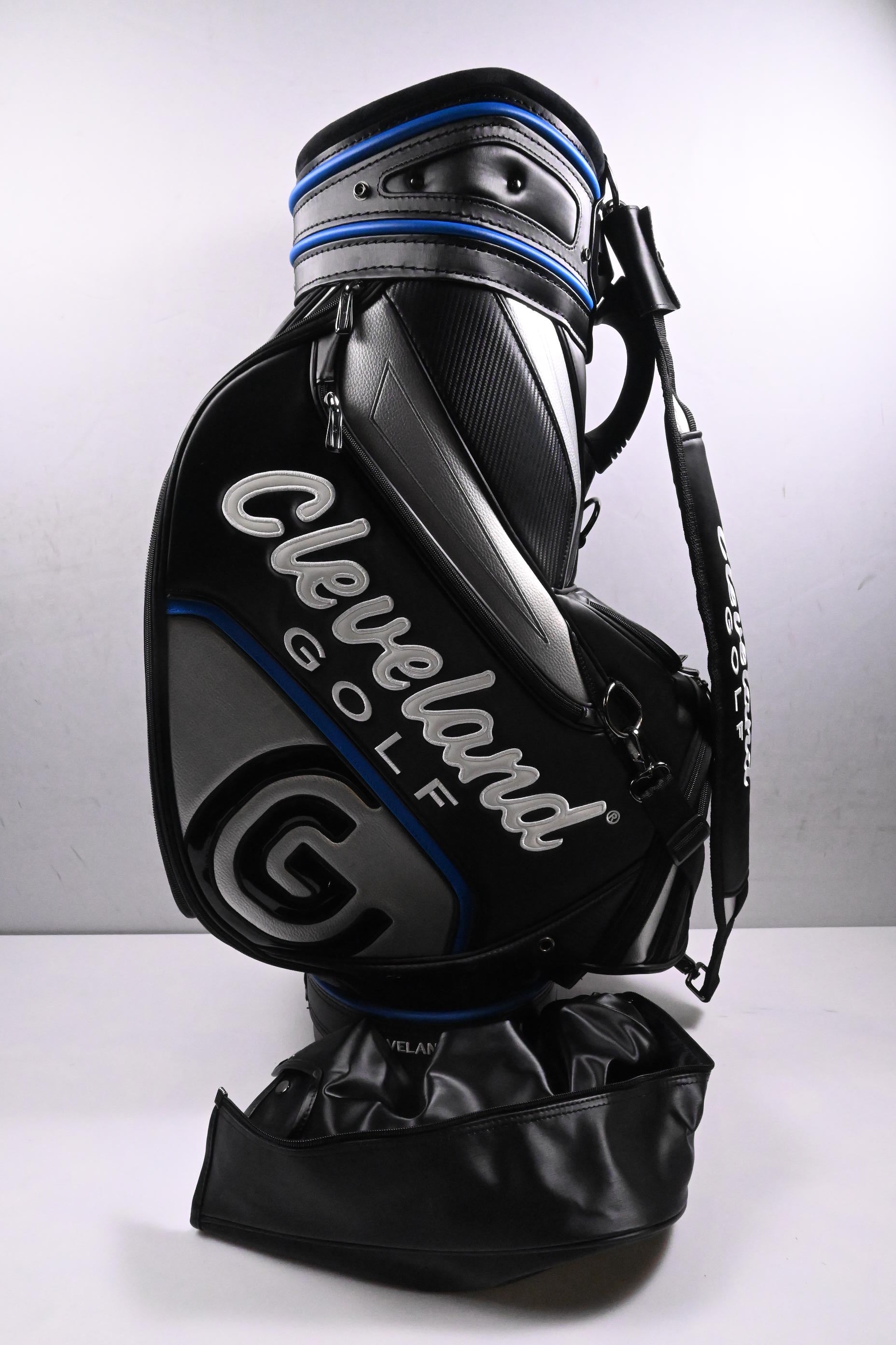 Cleveland Golf CG Tour Bag / 6-Way Divider / Black, Grey, Blue