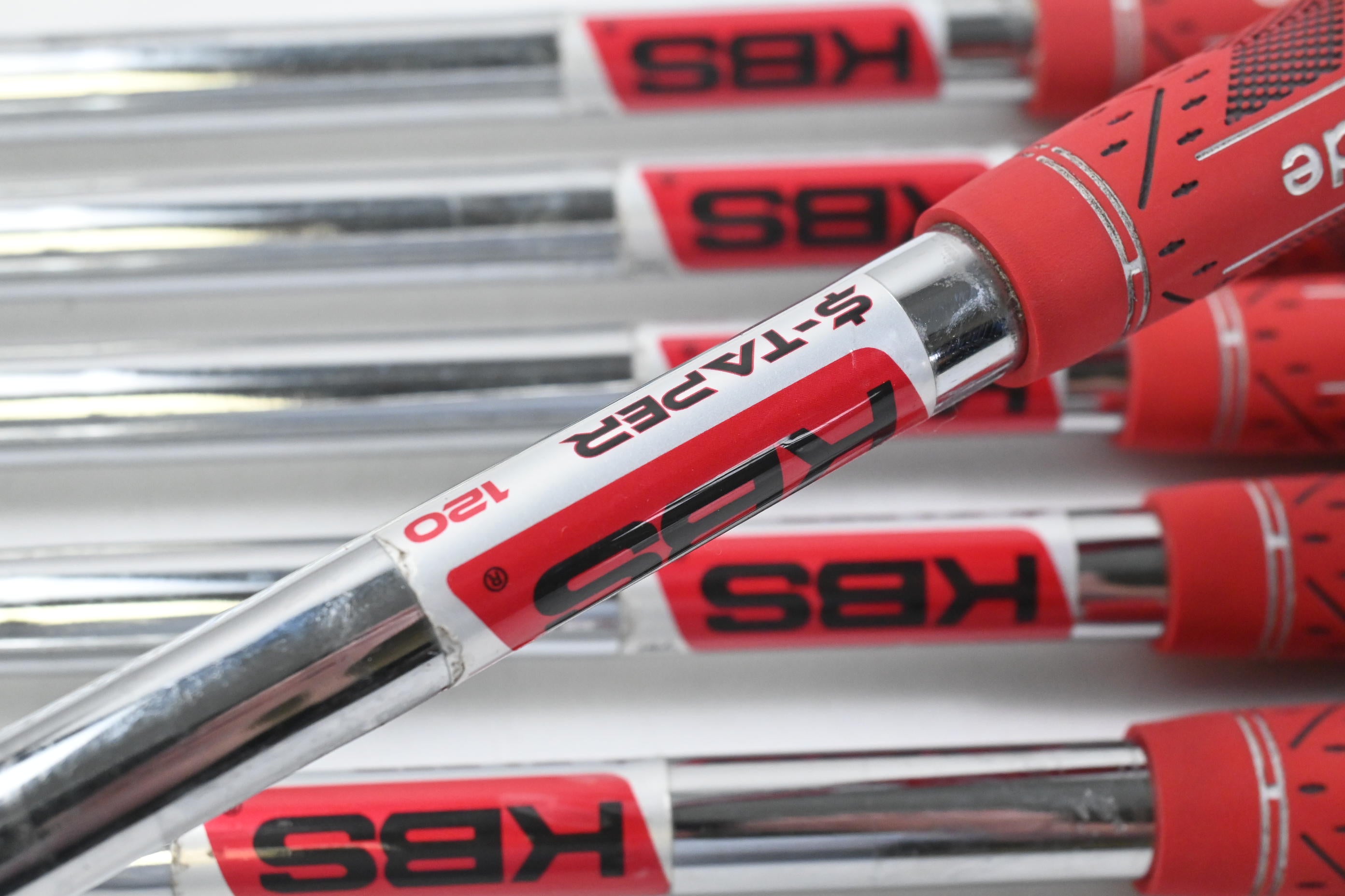 Srixon ZXi7 Irons / 5-PW / Stiff Flex KBS S-Taper 120 Shafts