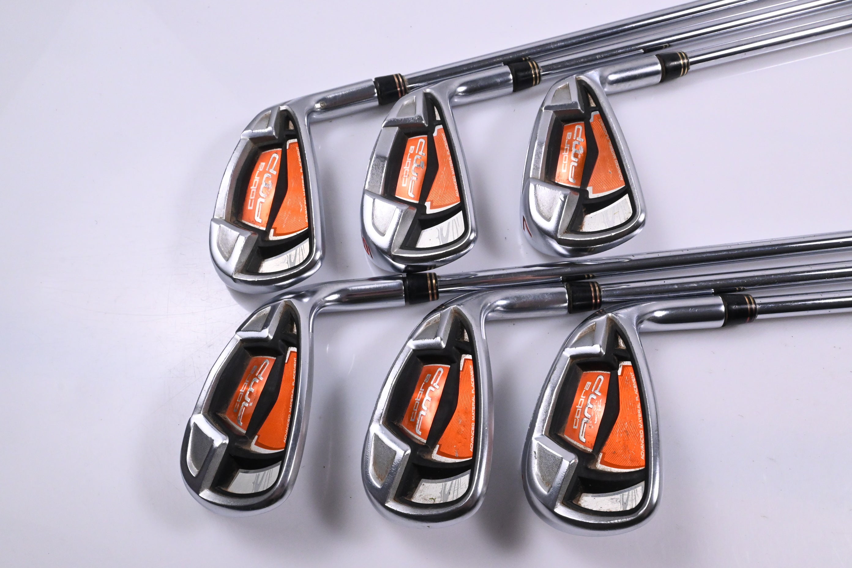 Cobra AMP Irons / 5-PW / Regular Flex Dynalite 90 Shafts