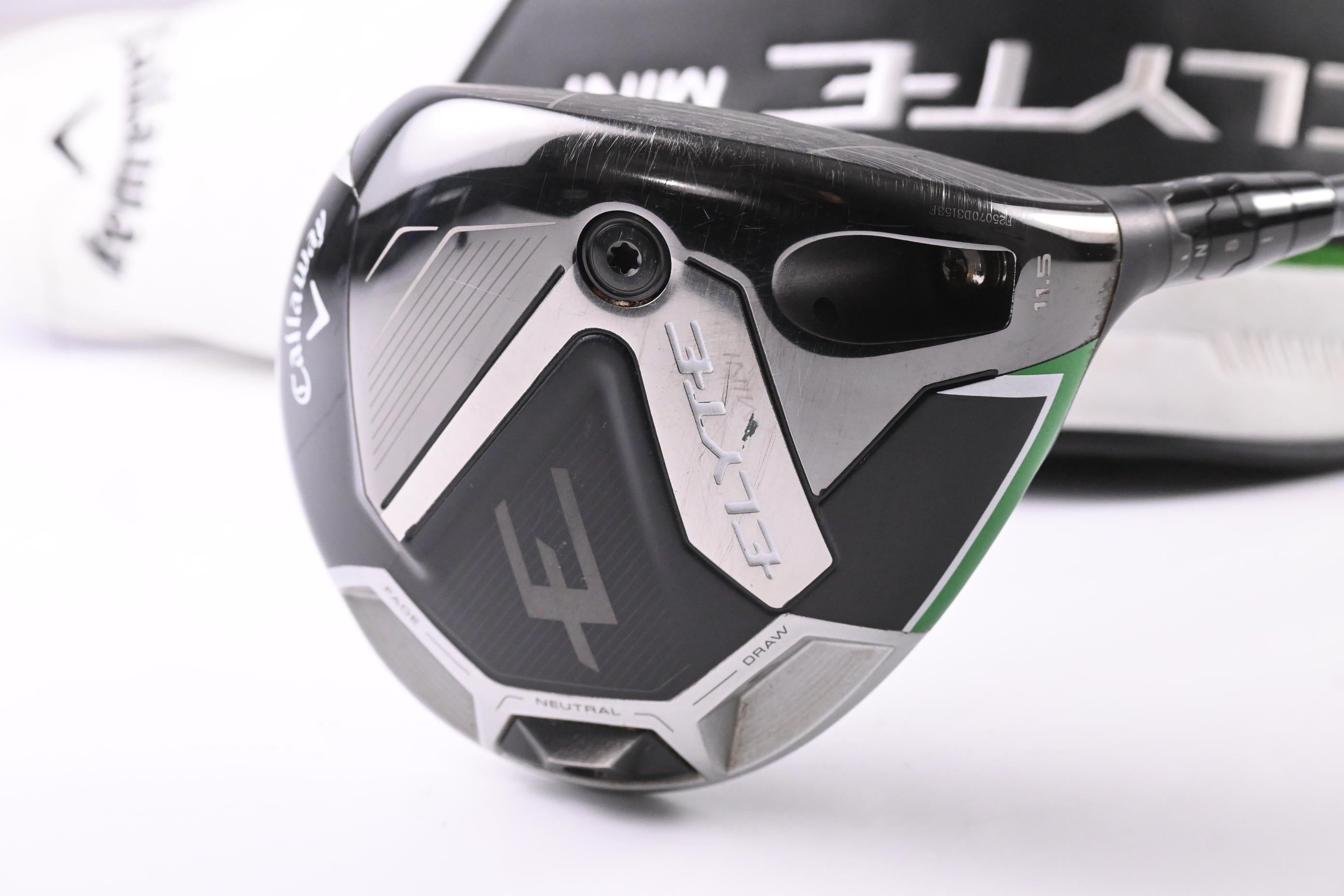 Callaway Elyte Mini Driver / 11.5 Degree / Stiff Flex Denali Charcoal 60 Shaft