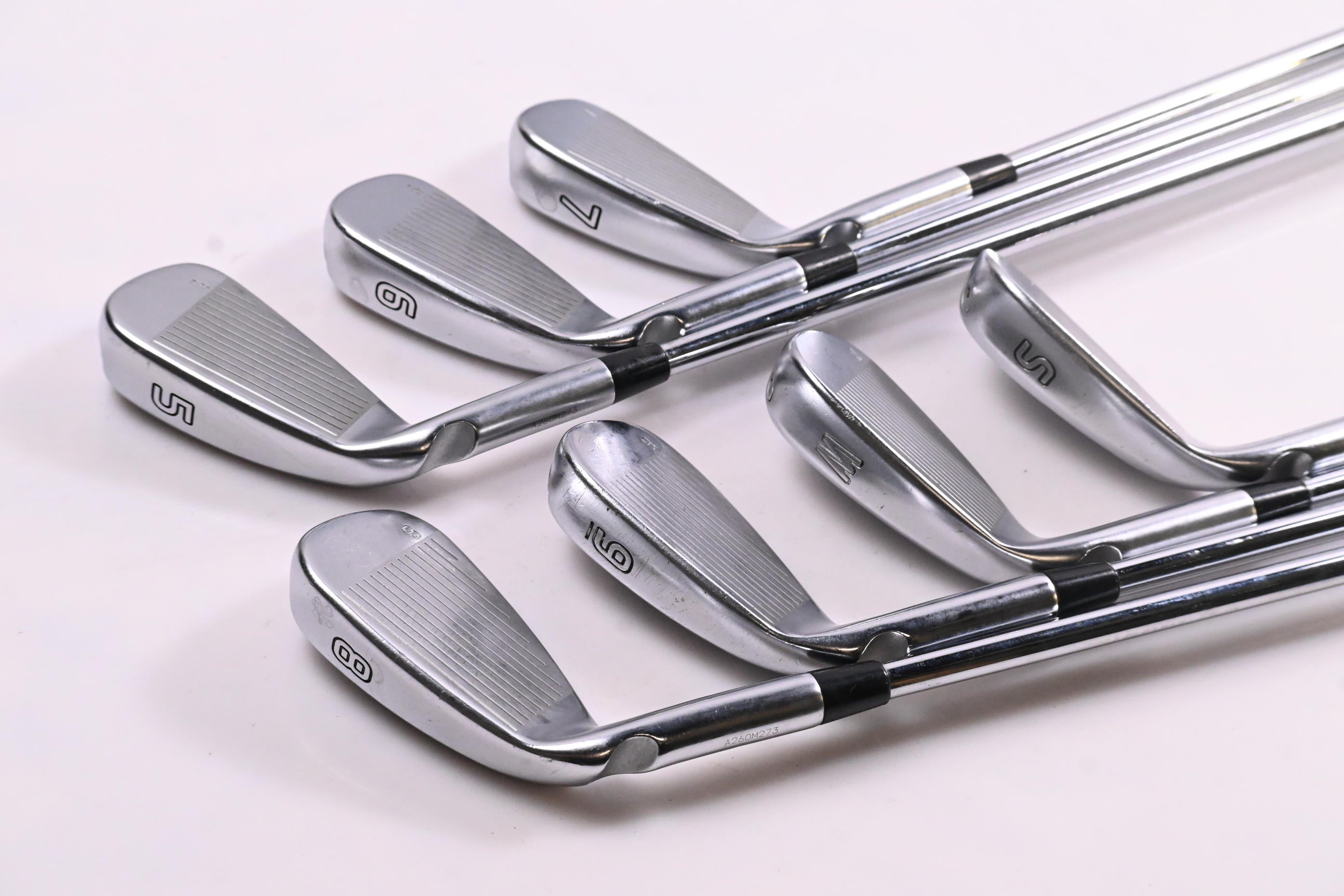 Ping G425 Irons / 5-PW+SW / Blue Dot / Regular Flex Ping AWT 2.0 Shafts