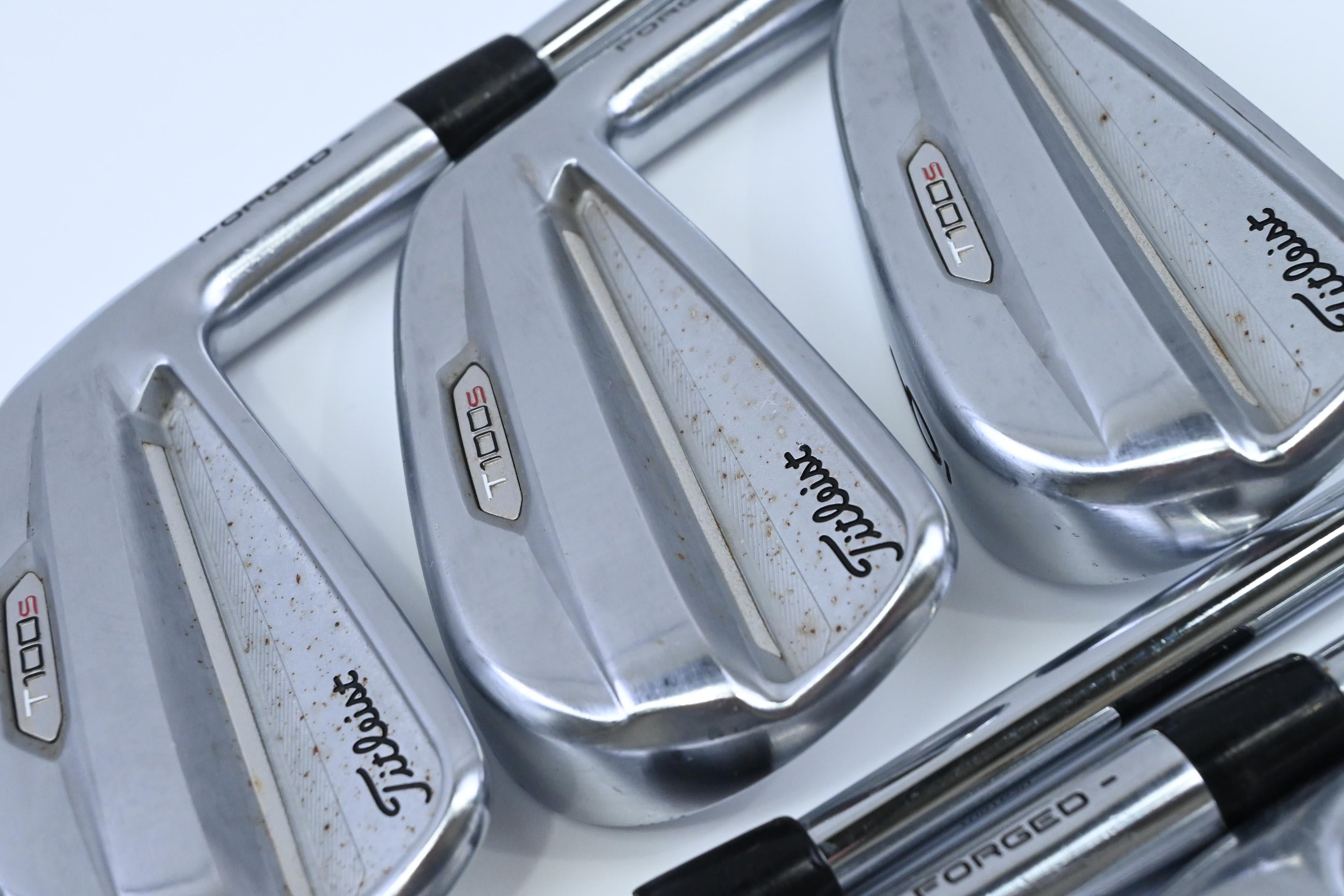 Titleist T100.S 2021 Irons / 4-PW / Stiff Flex AMT Black S300 Shafts